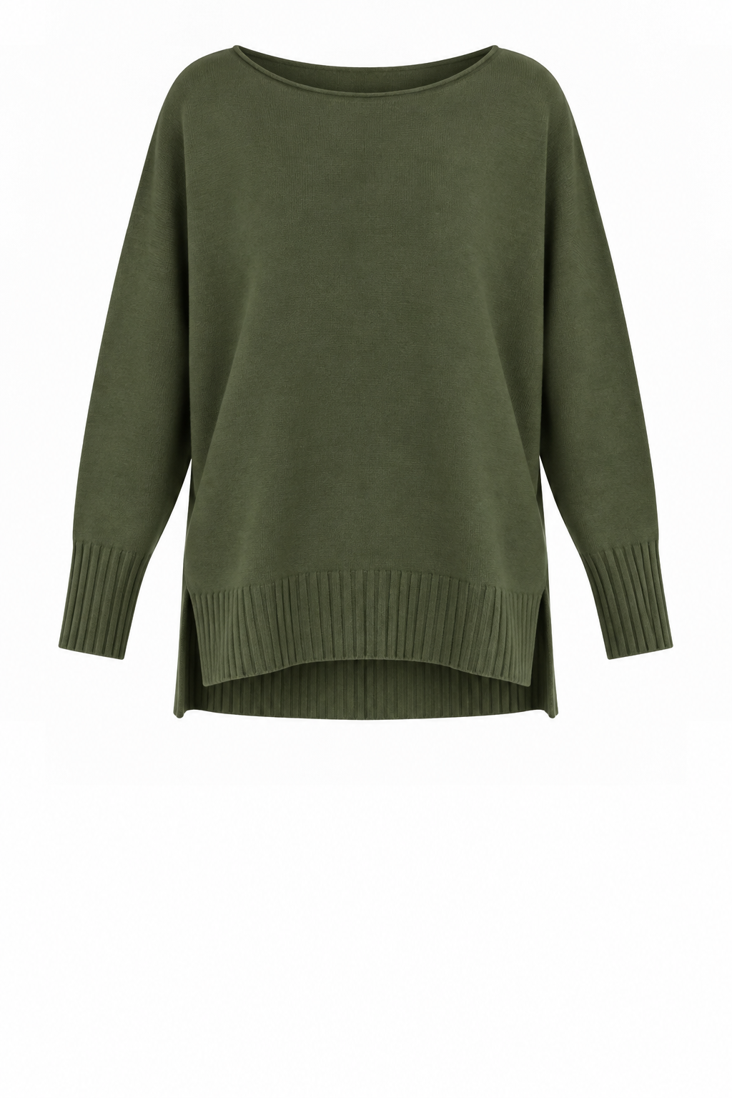 MARLEY ROUND NECK OVERSIZED KNIT JUMPER