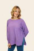 MARLEY ROUND NECK OVERSIZED KNIT JUMPER