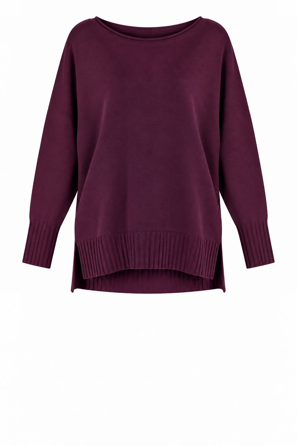 MARLEY ROUND NECK OVERSIZED KNIT JUMPER