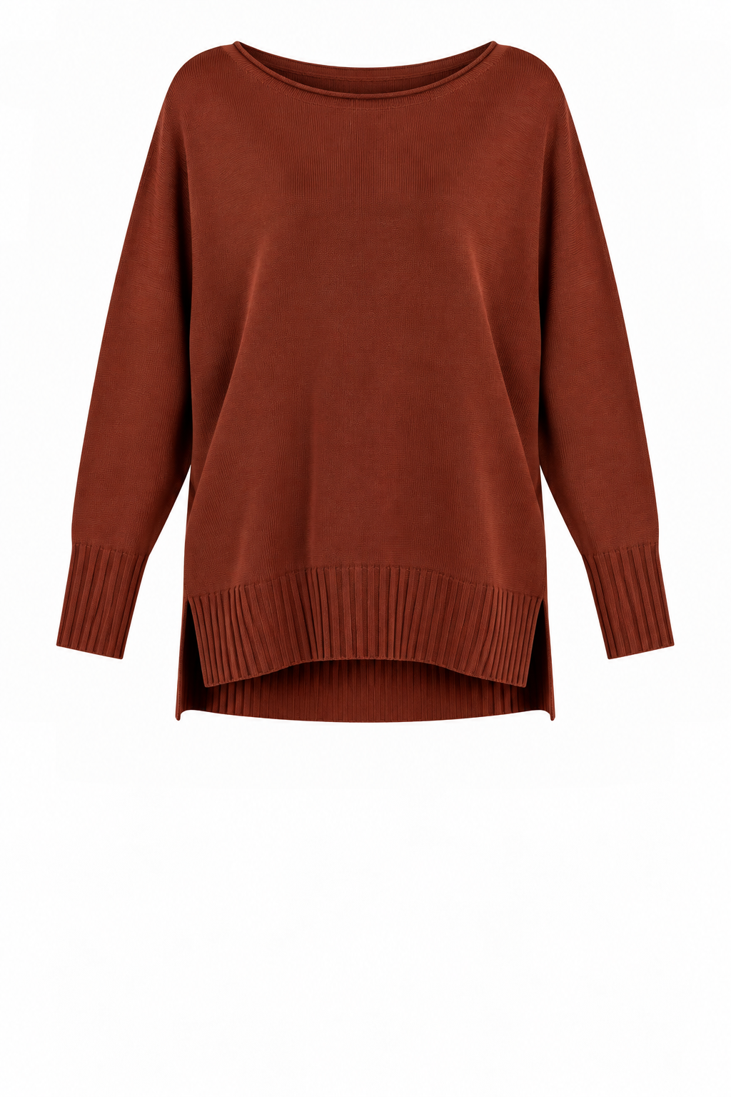 MARLEY ROUND NECK OVERSIZED KNIT JUMPER
