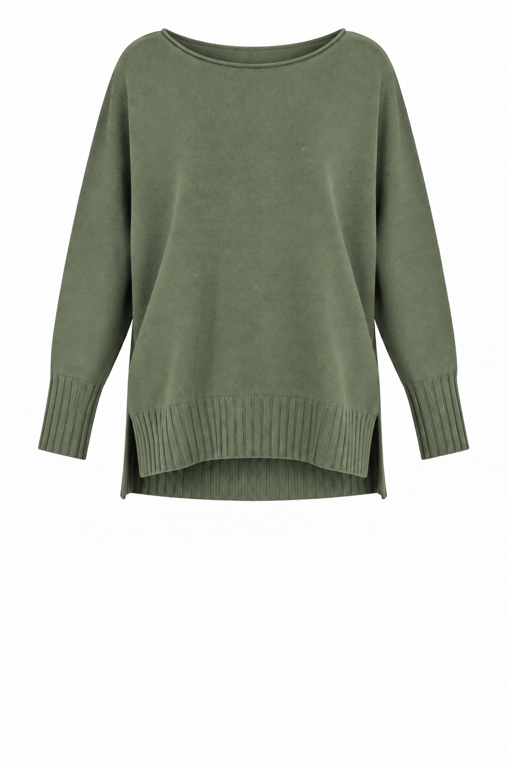 MARLEY ROUND NECK OVERSIZED KNIT JUMPER