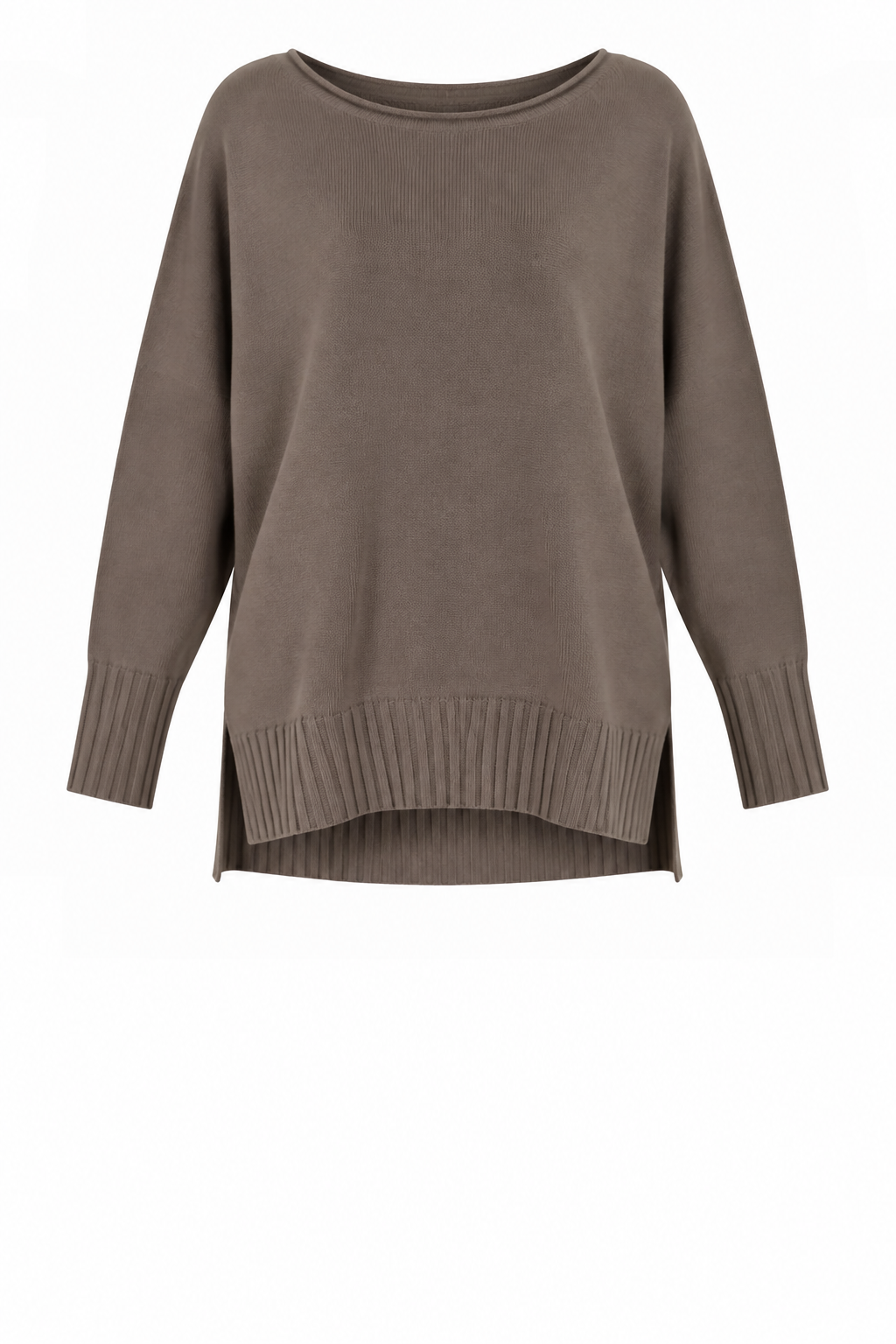 MARLEY ROUND NECK OVERSIZED KNIT JUMPER