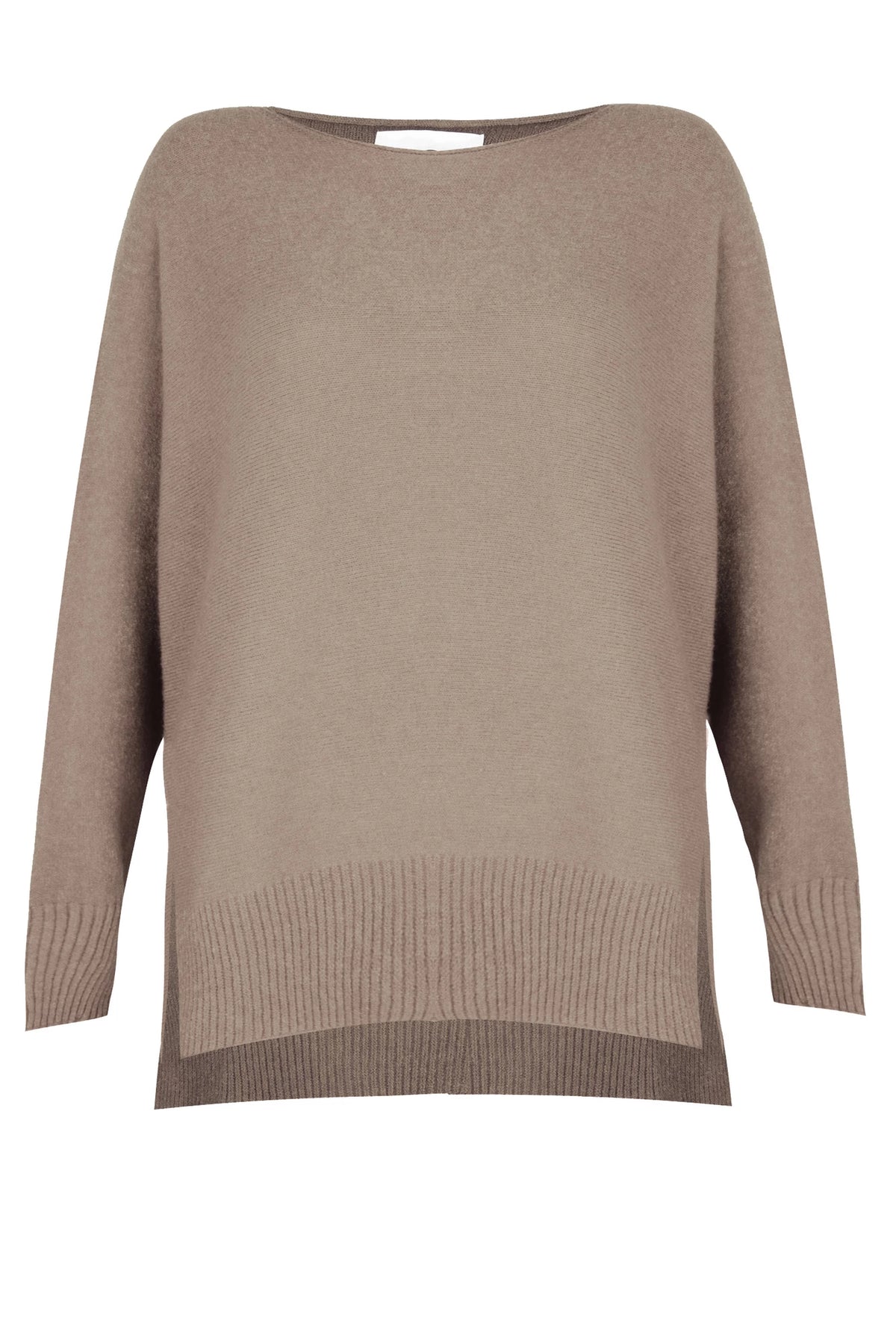 MARLEY ROUND NECK OVERSIZED KNIT JUMPER