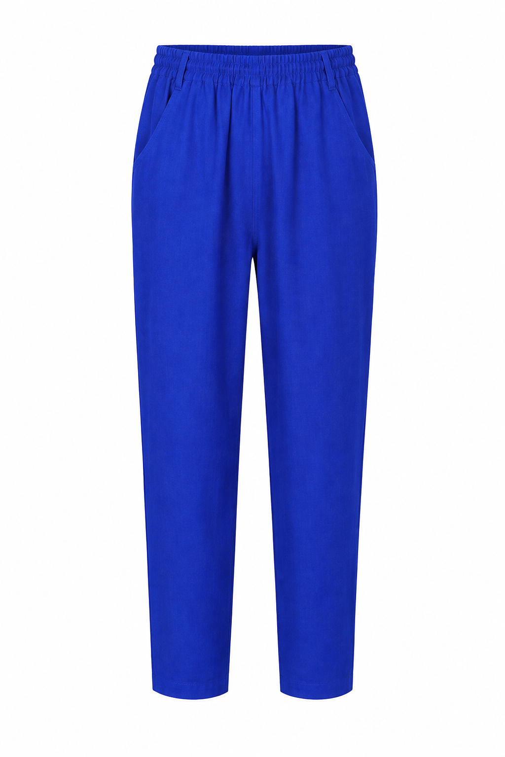 ODIE LINEN CROPPED TAPERED TROUSERS