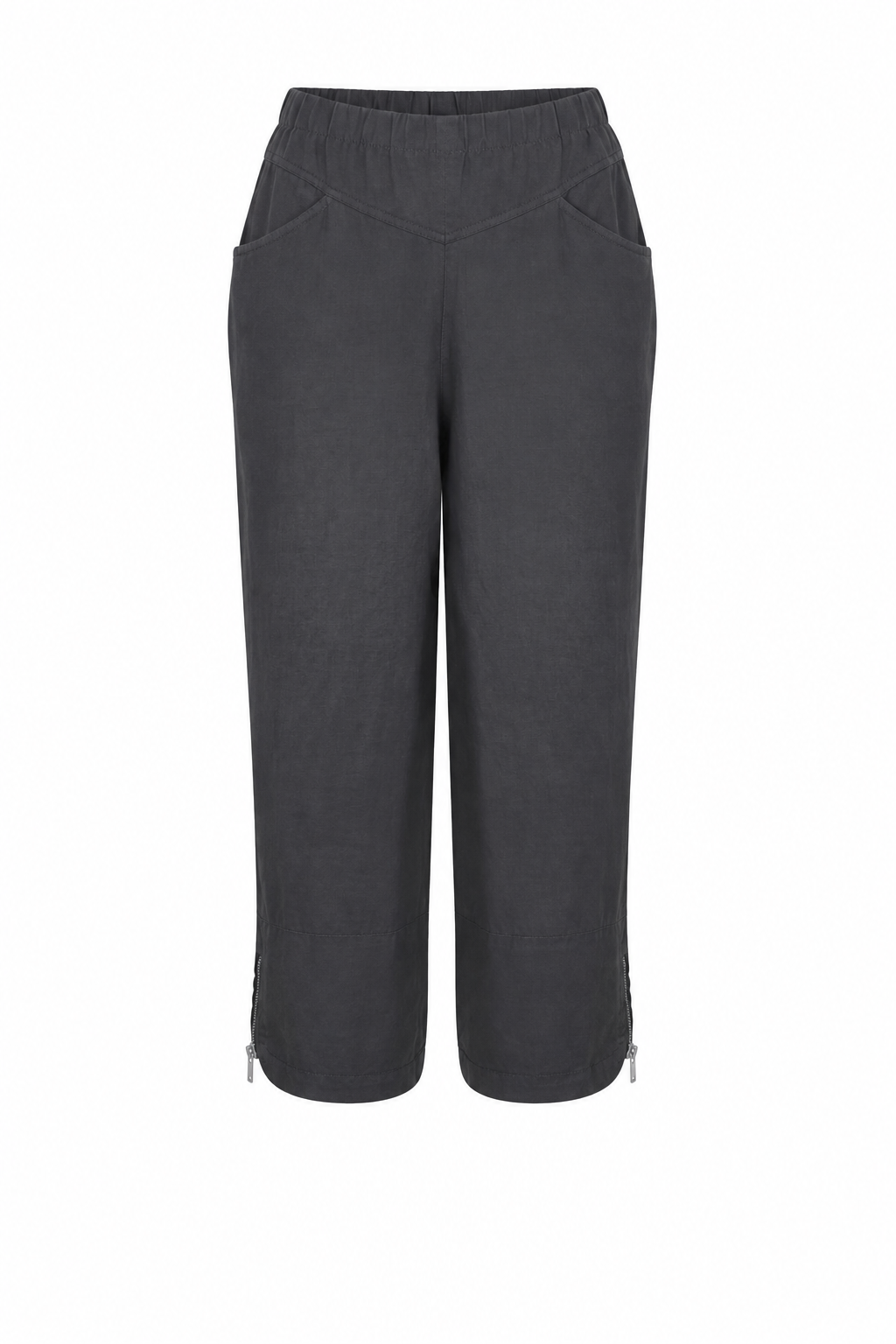 ORLA CROPPED LINEN TROUSER