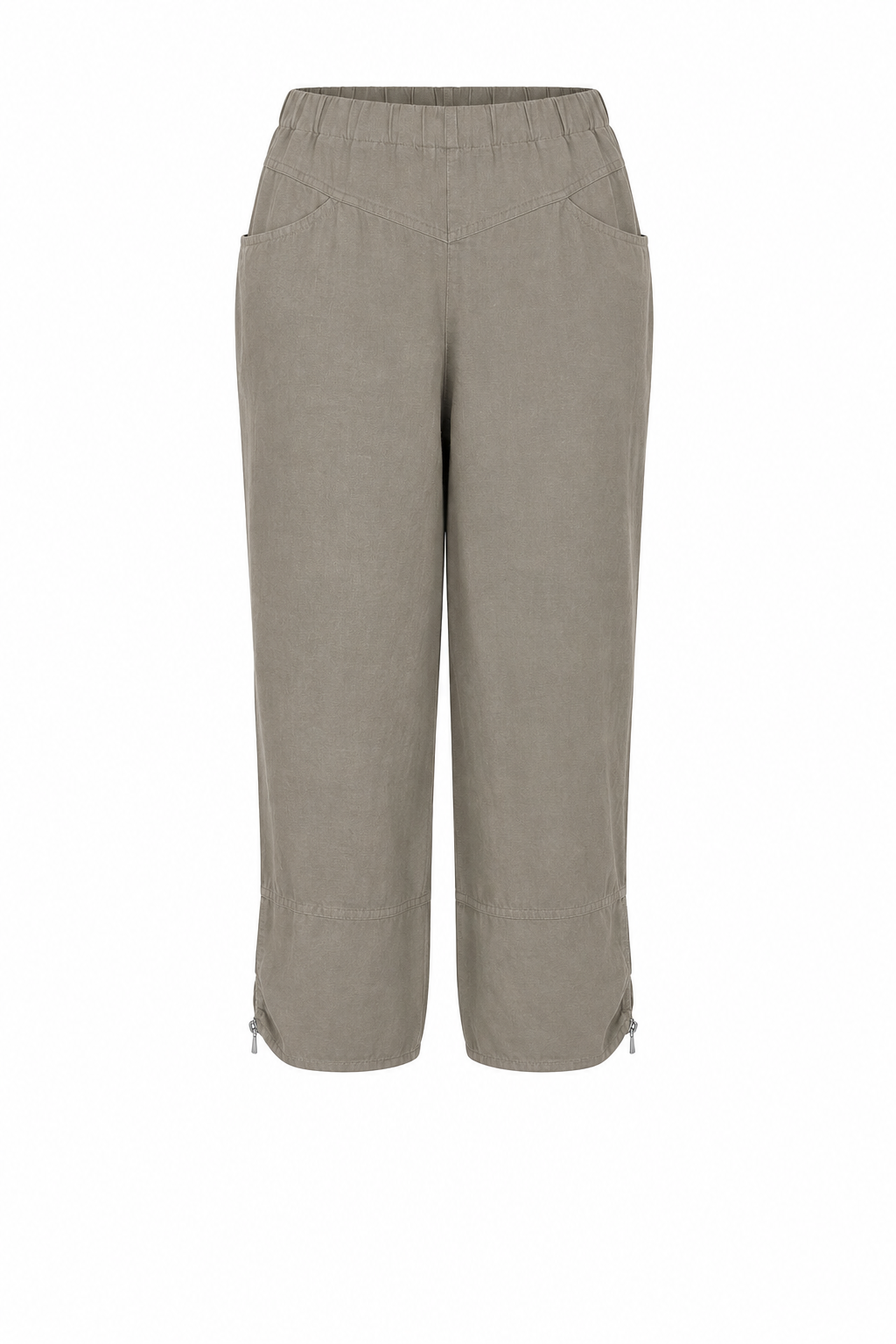 ORLA CROPPED LINEN TROUSER