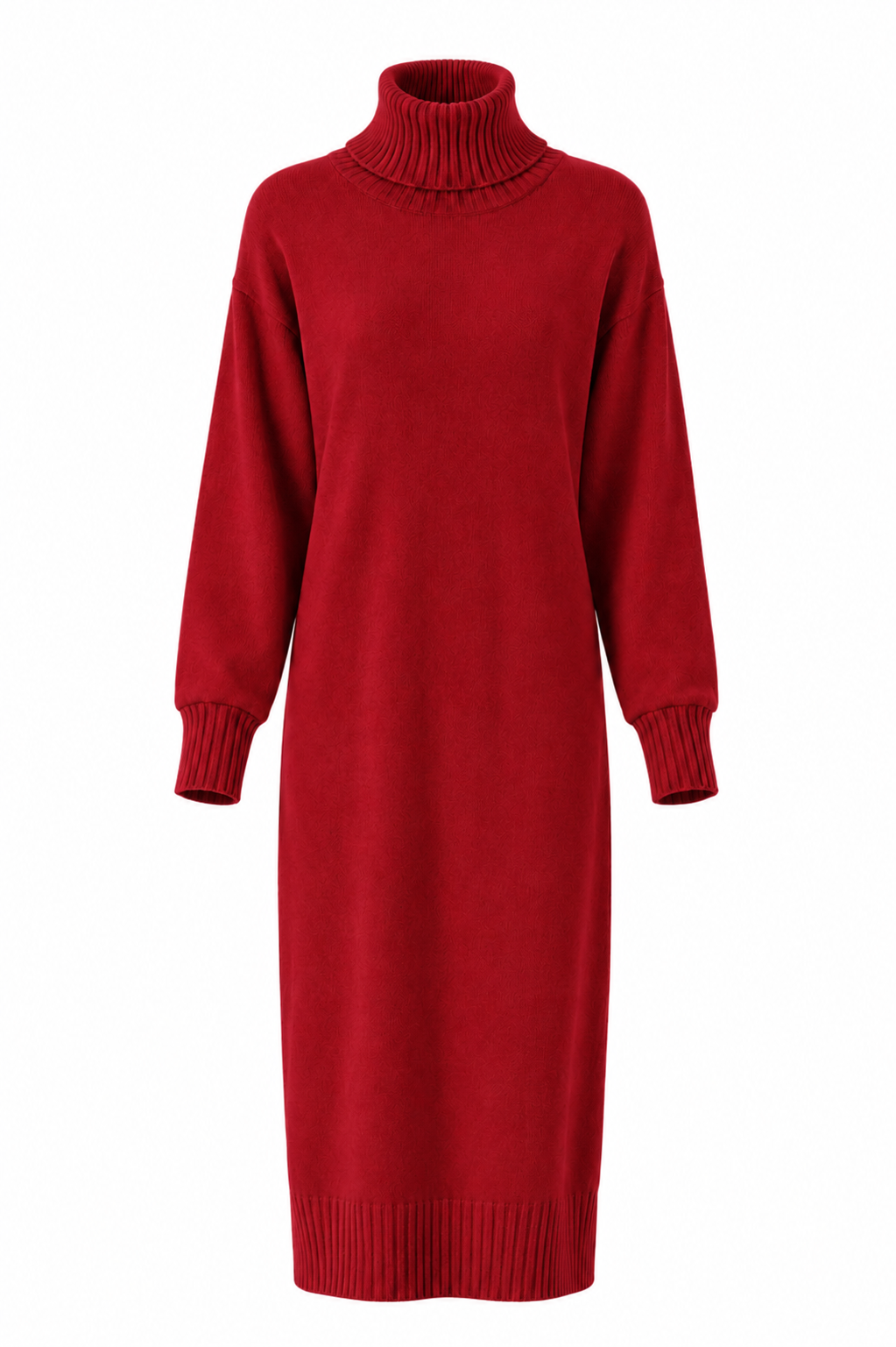 PAIGE E POLO NECK DRESS