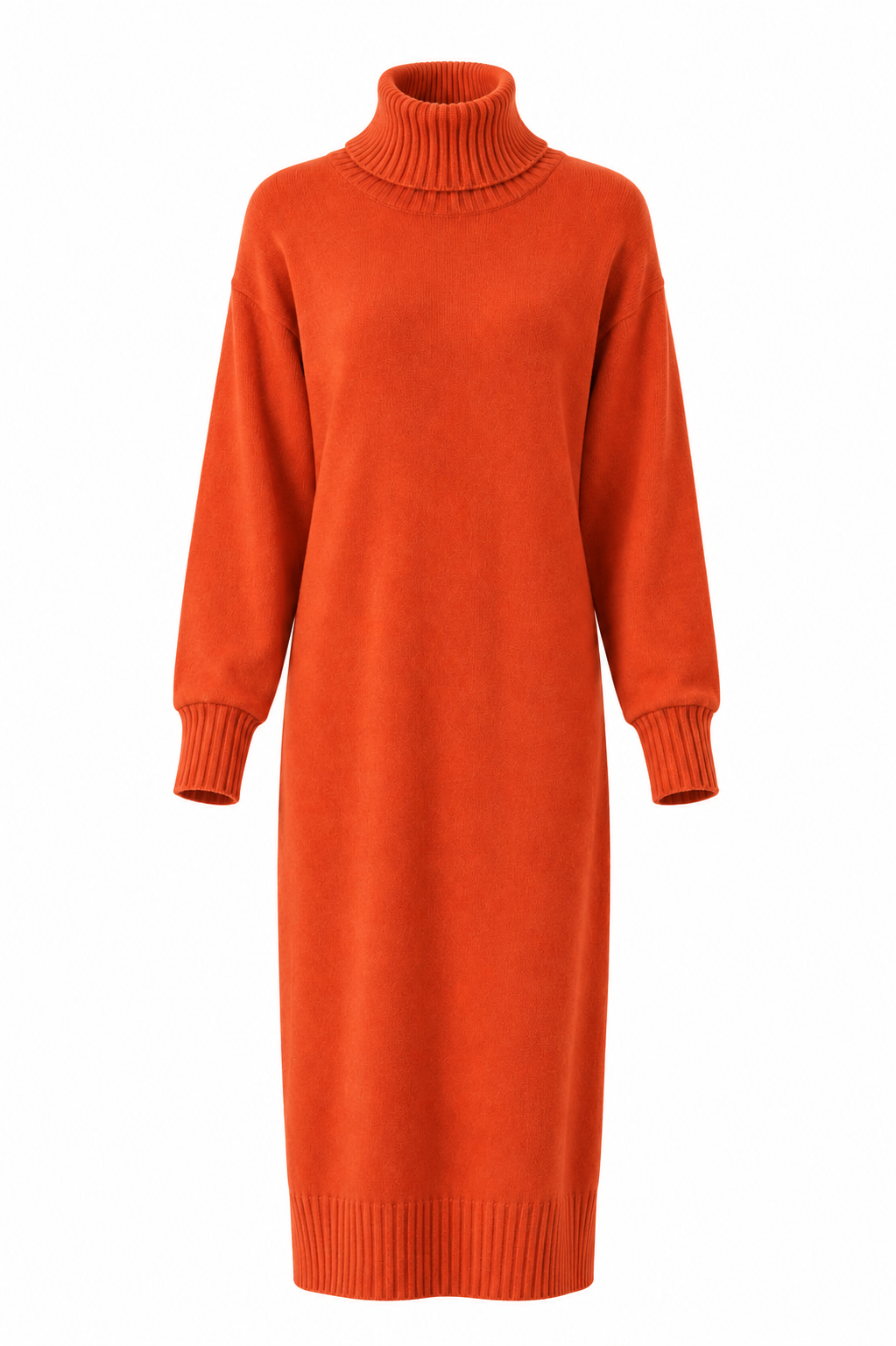 PAIGE E POLO NECK DRESS