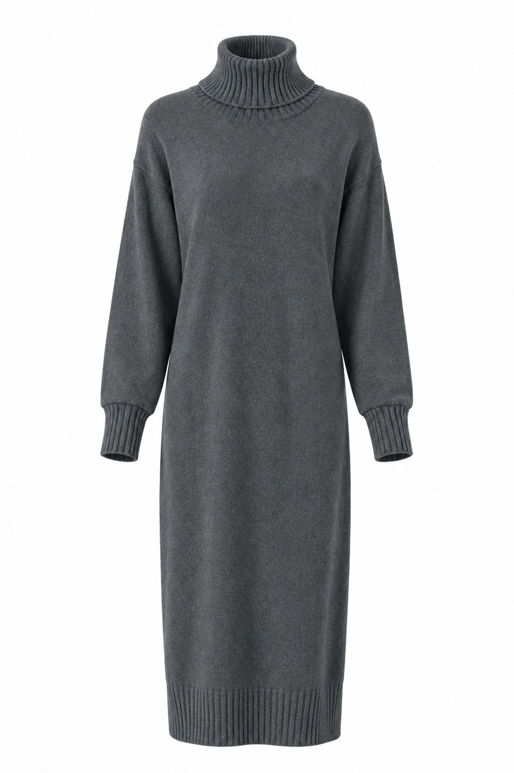PAIGE E POLO NECK DRESS