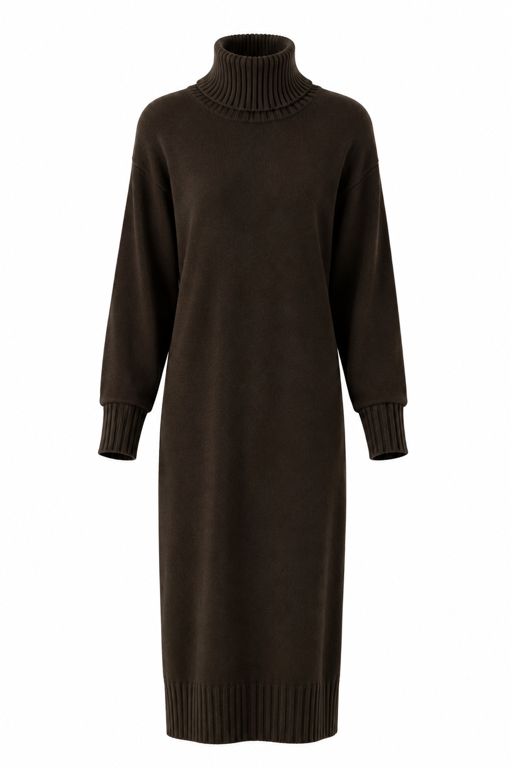 PAIGE E POLO NECK DRESS