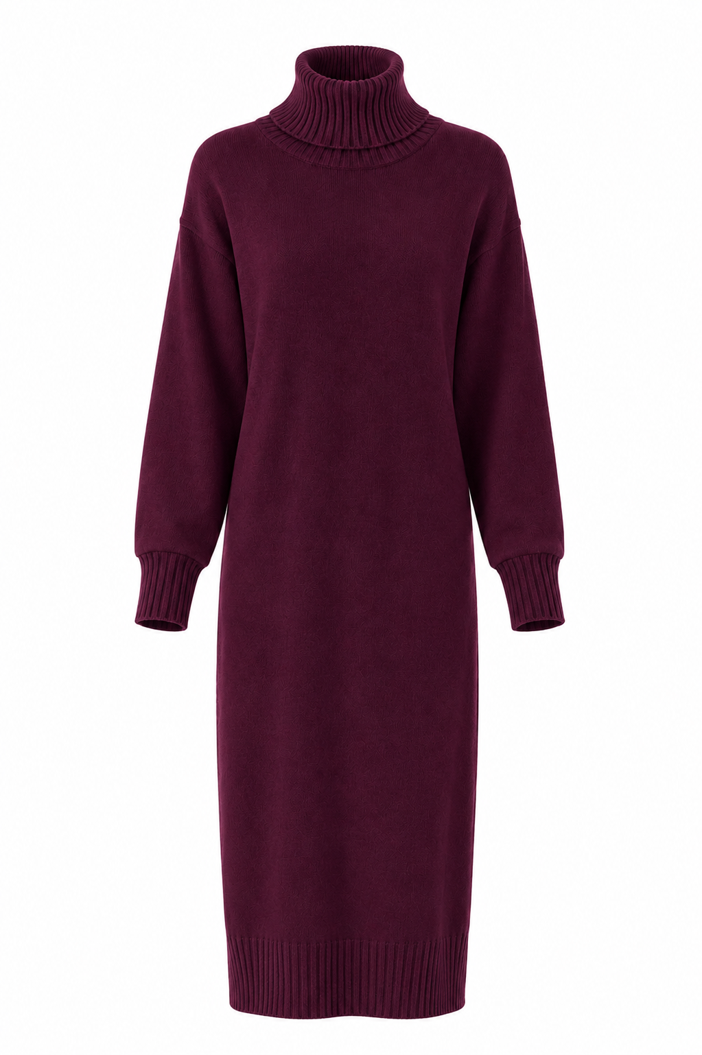 PAIGE E POLO NECK DRESS