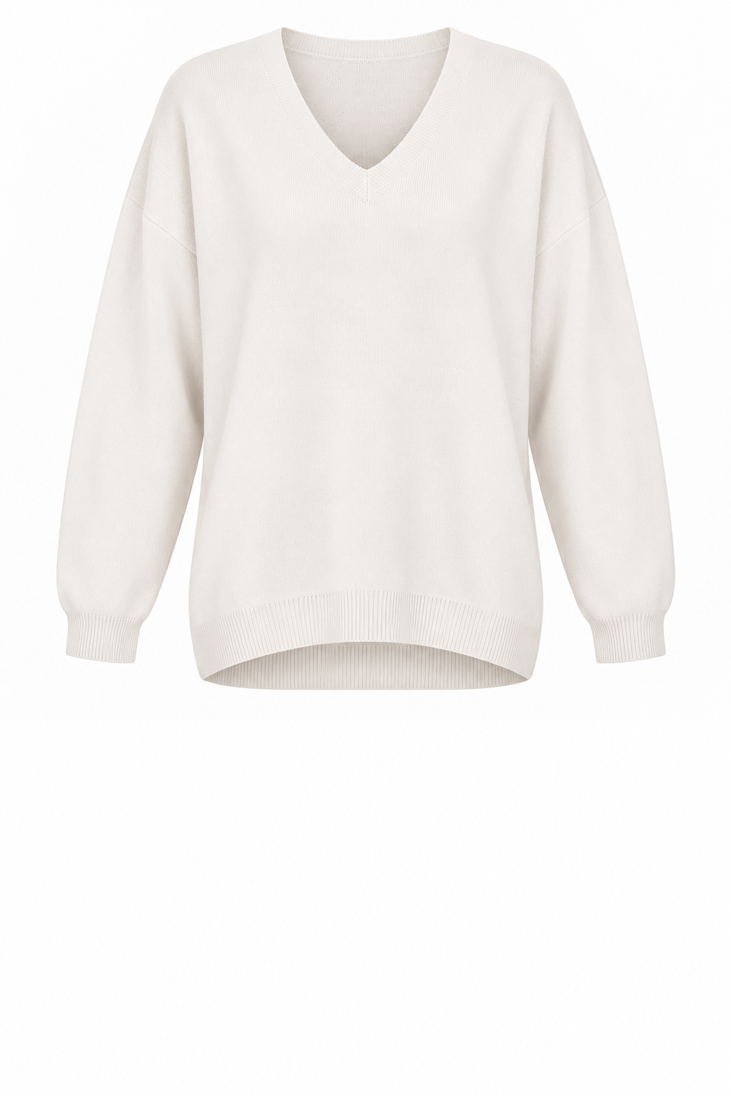 PENNY SUPER SOFT KNIT V-NECK JUMPER