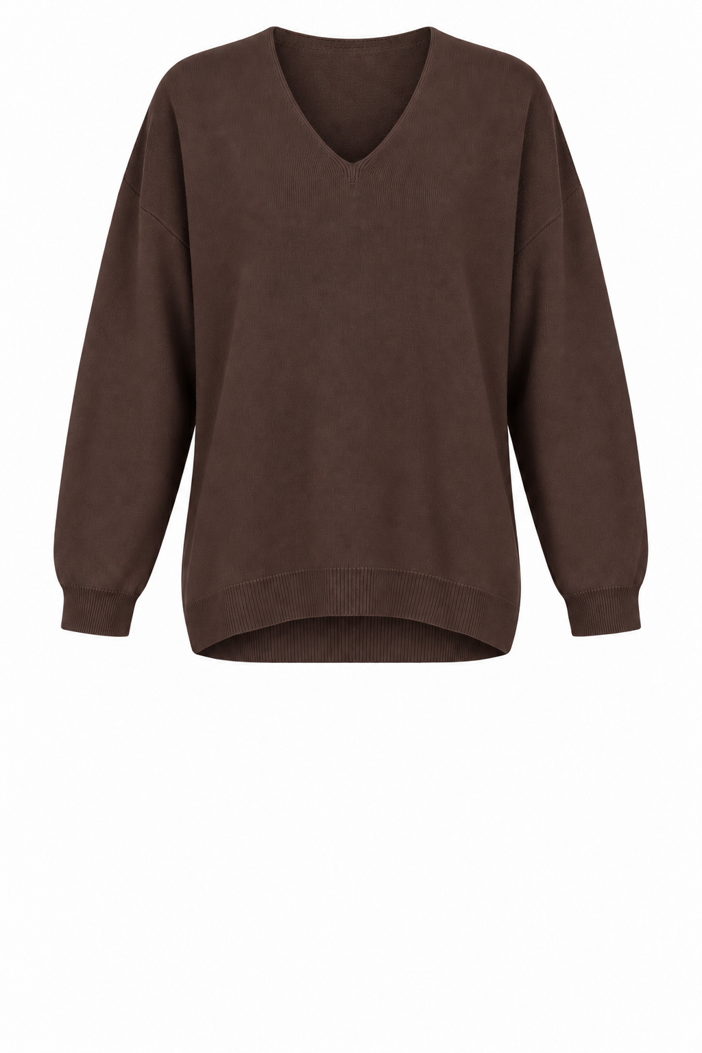PENNY SUPER SOFT KNIT V-NECK JUMPER