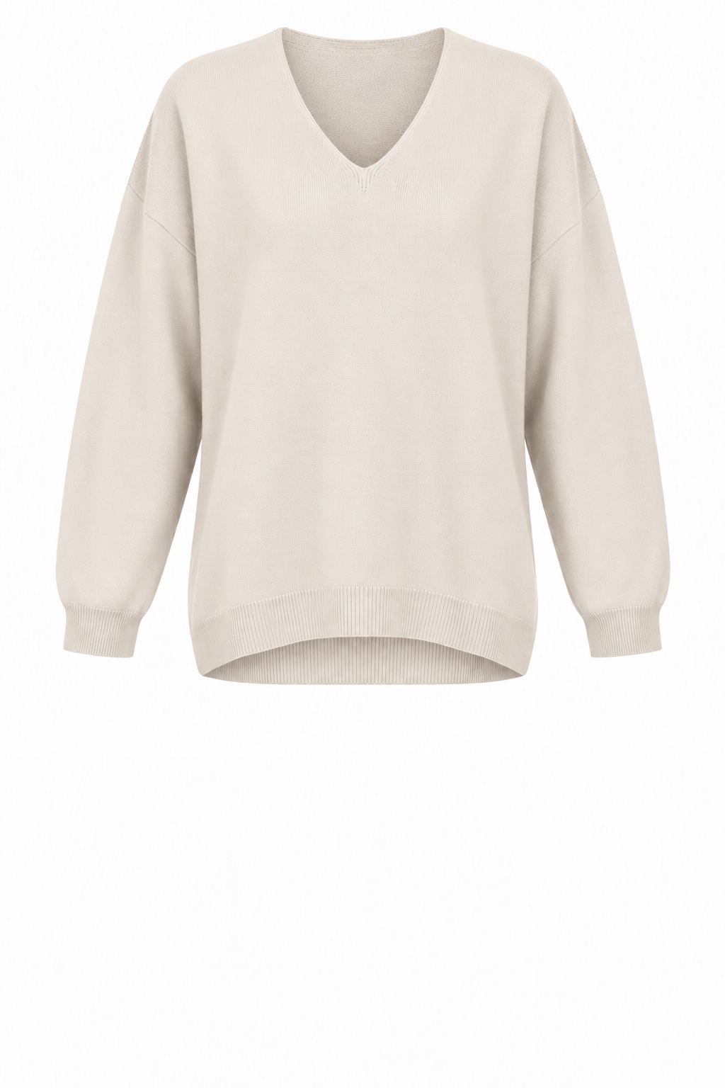 PENNY SUPER SOFT KNIT V-NECK JUMPER