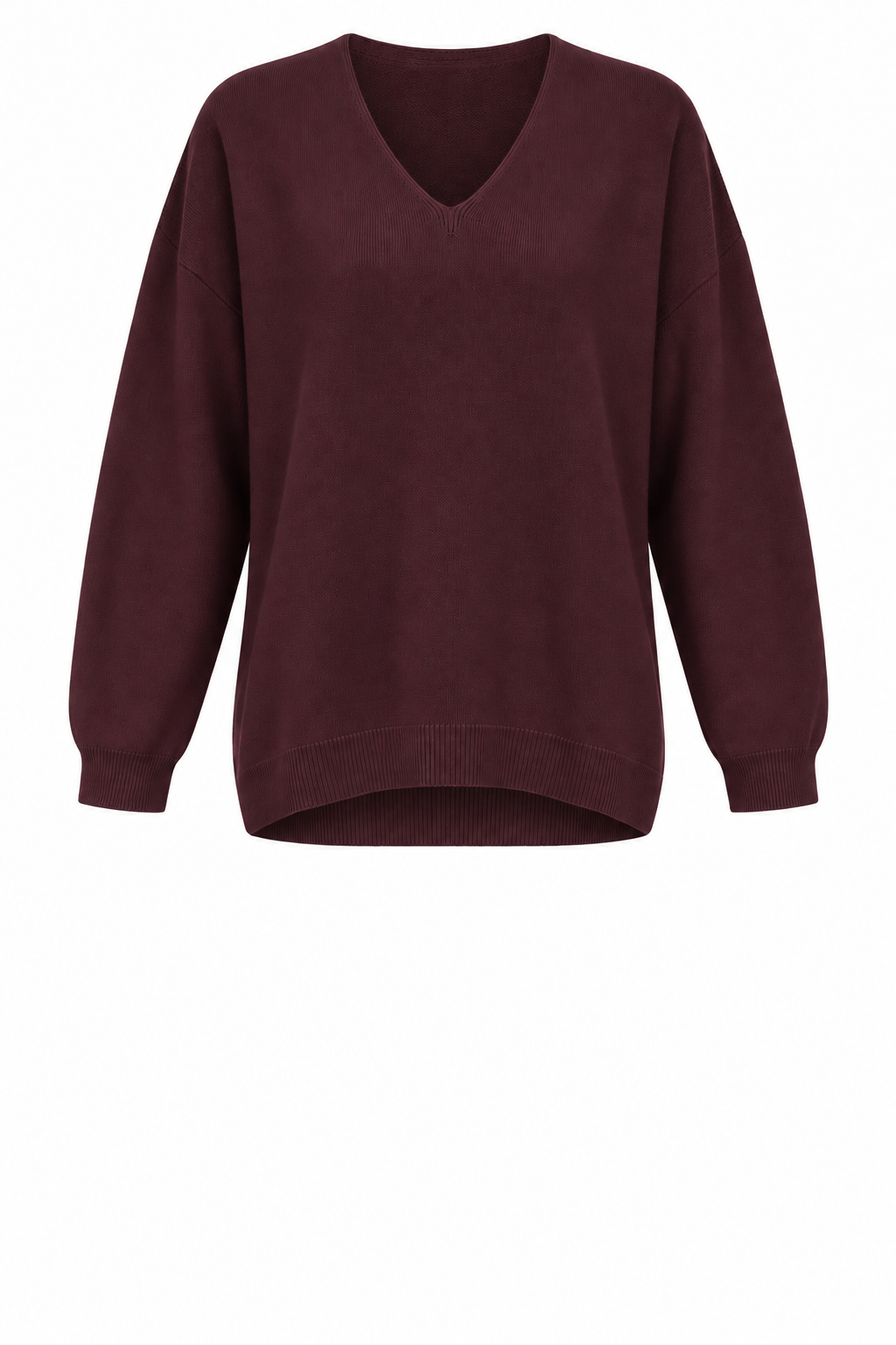 PENNY SUPER SOFT KNIT V-NECK JUMPER