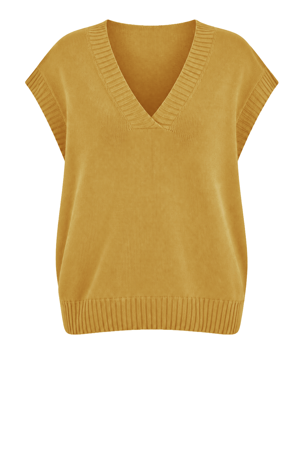 PIRIE V NECK EASY FIT KNITTED VEST