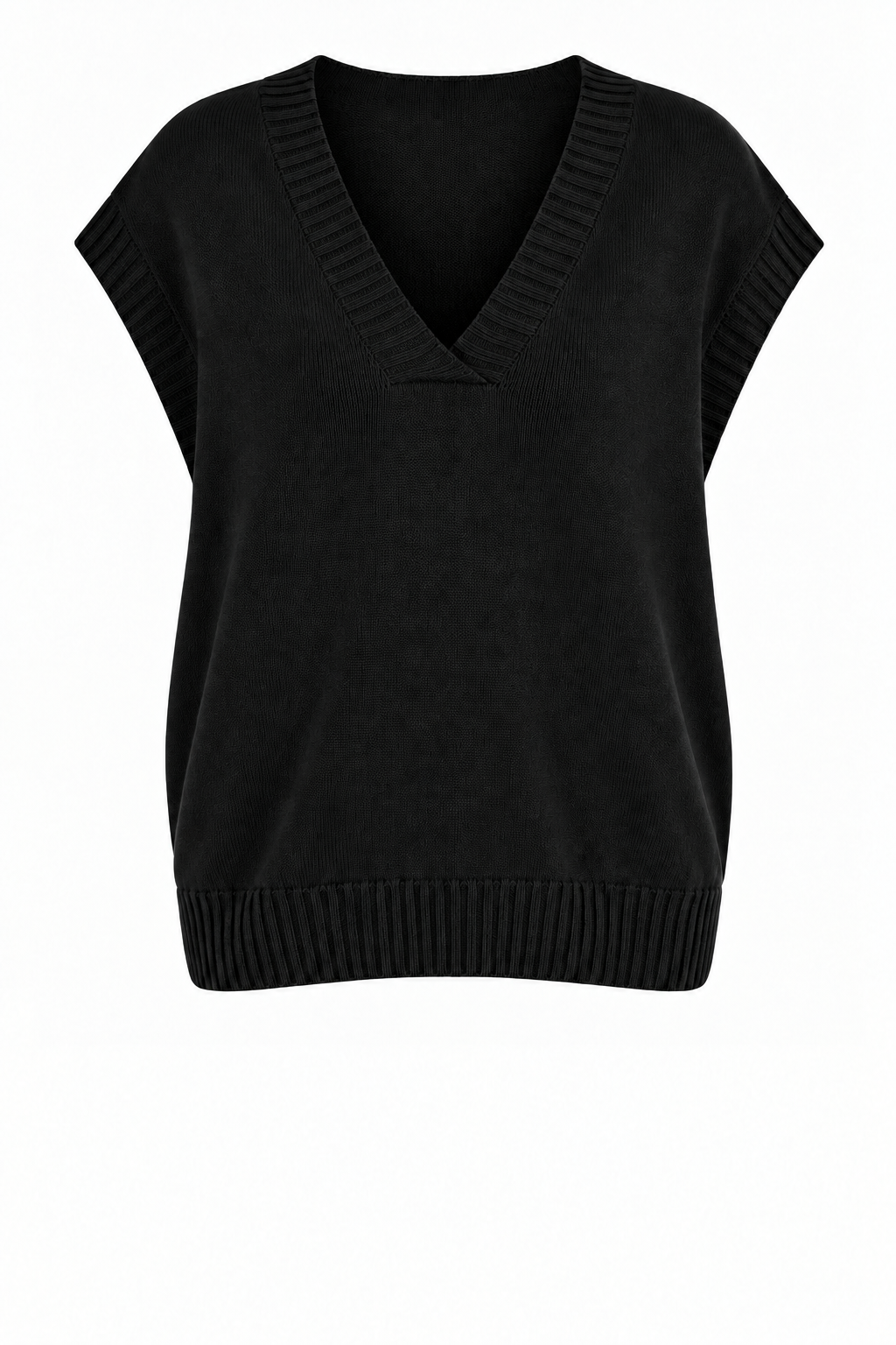 PIRIE V NECK EASY FIT KNITTED VEST