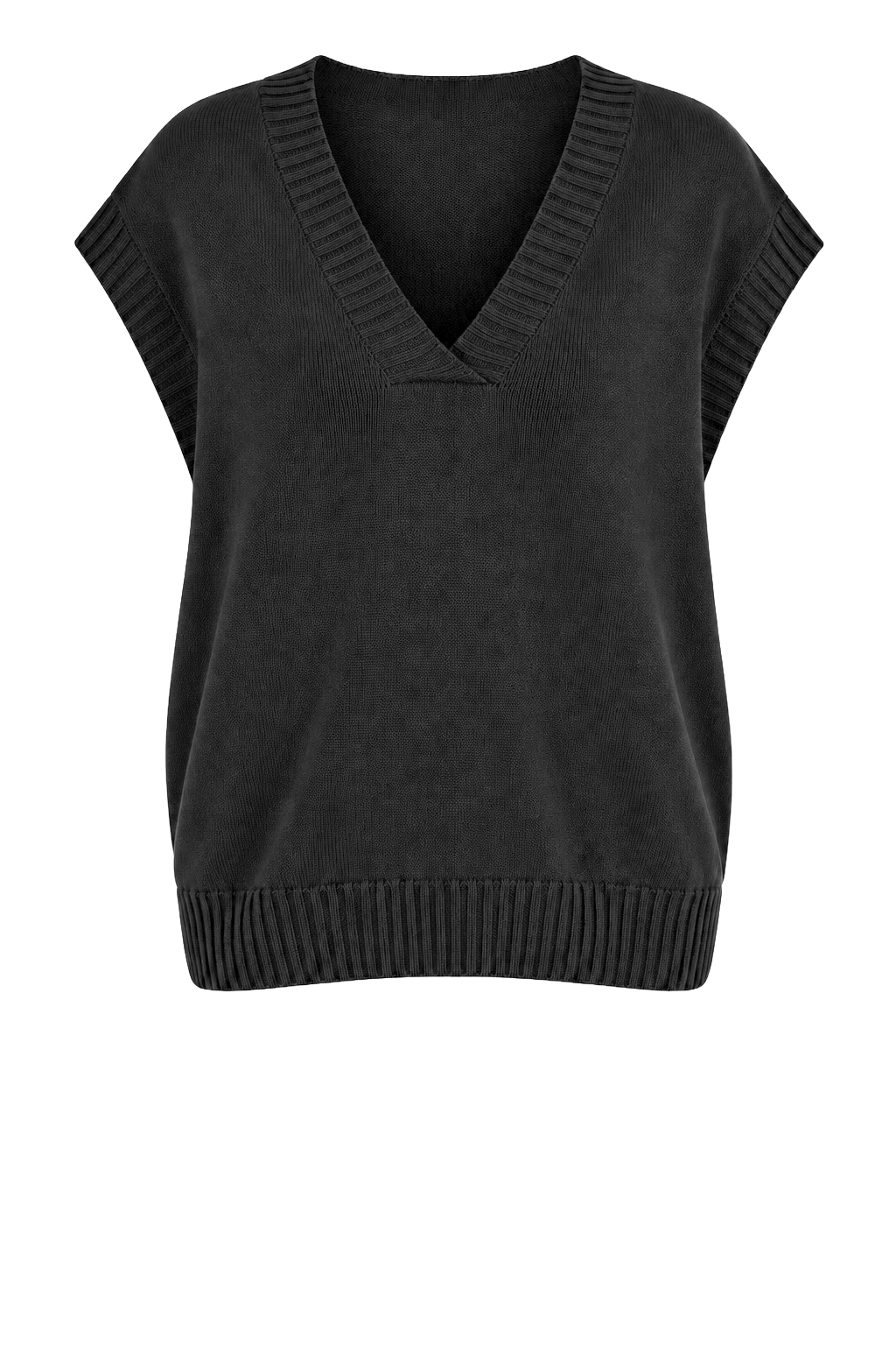 PIRIE V NECK EASY FIT KNITTED VEST