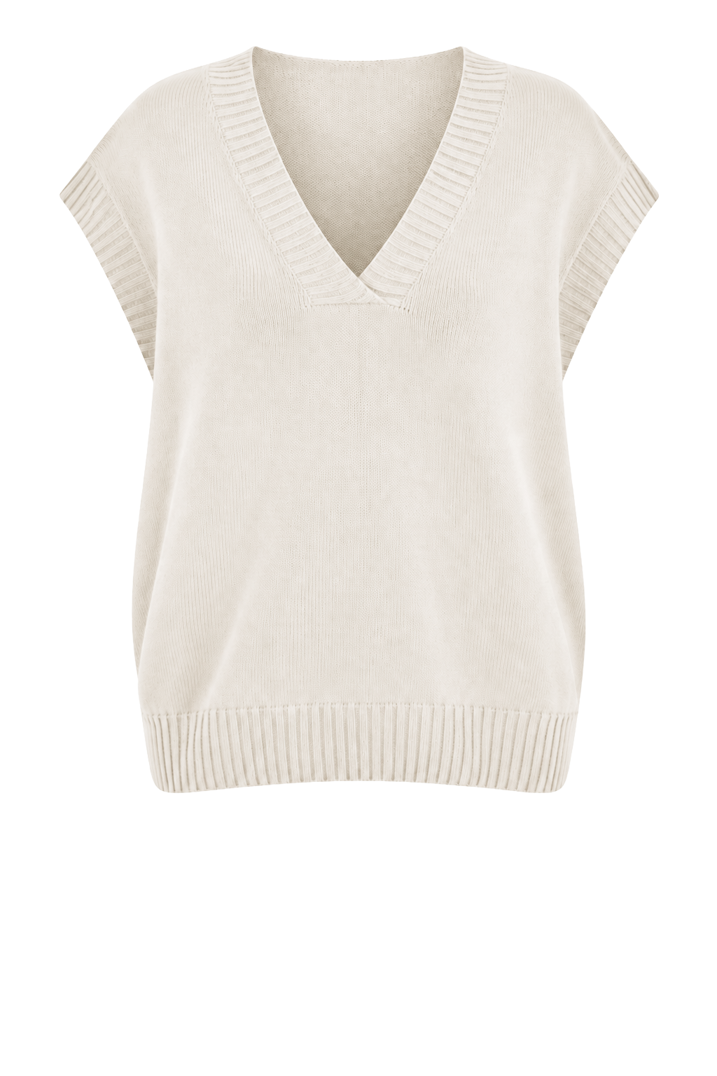 PIRIE V NECK EASY FIT KNITTED VEST