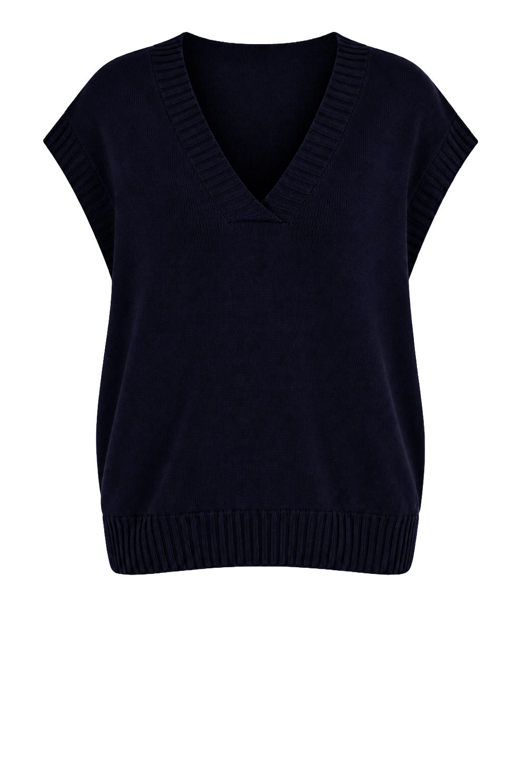 PIRIE V NECK EASY FIT KNITTED VEST