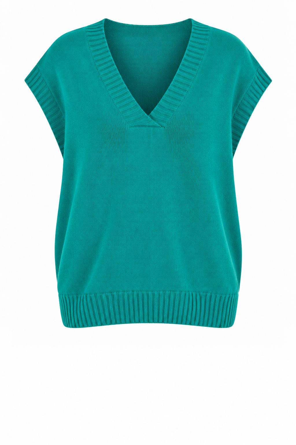 PIRIE V NECK EASY FIT KNITTED VEST
