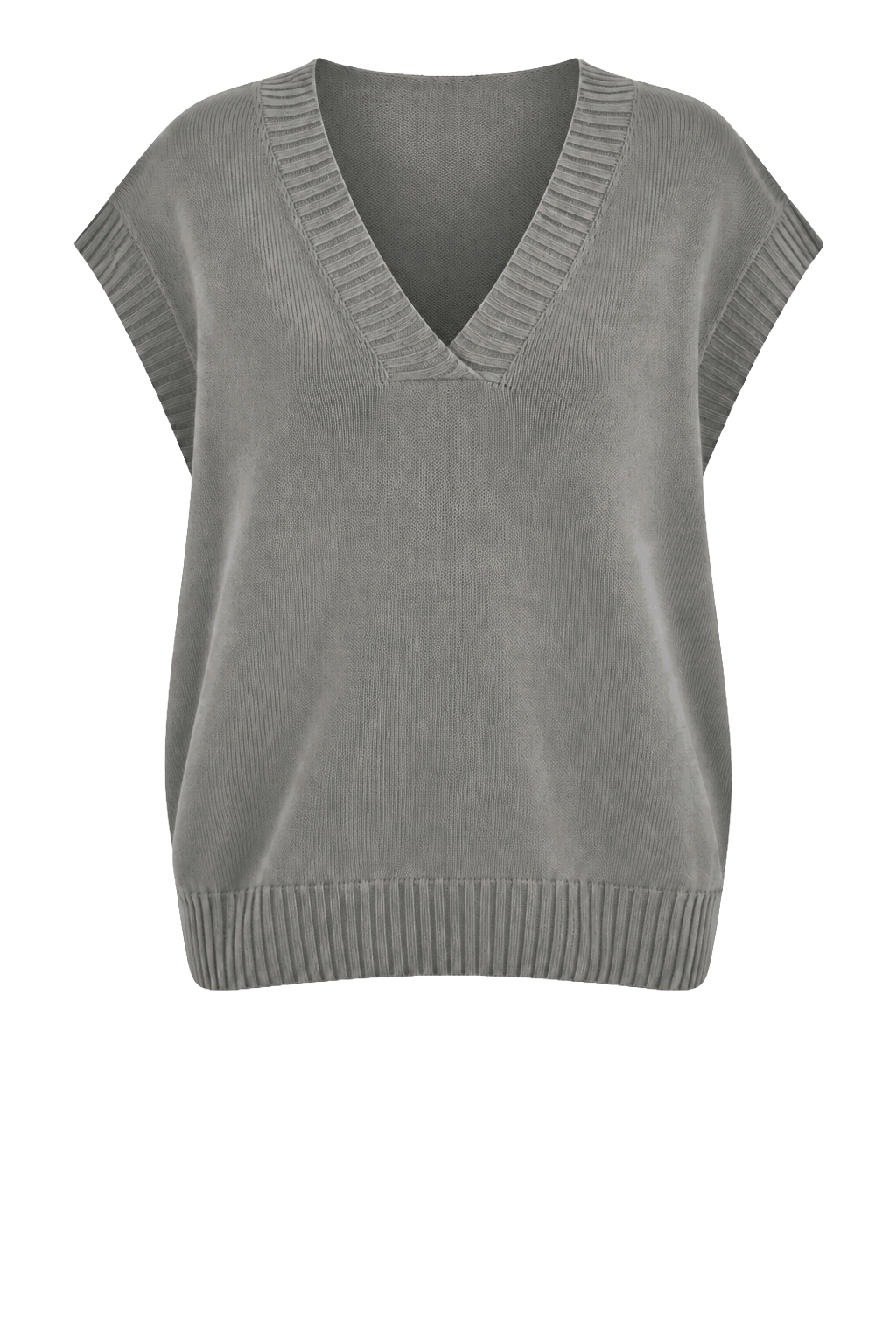 PIRIE V NECK EASY FIT KNITTED VEST