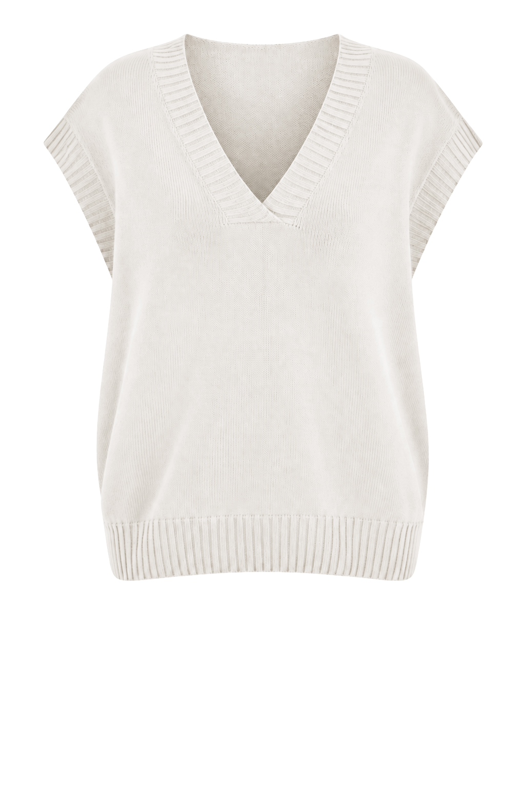 PIRIE V NECK EASY FIT KNITTED VEST