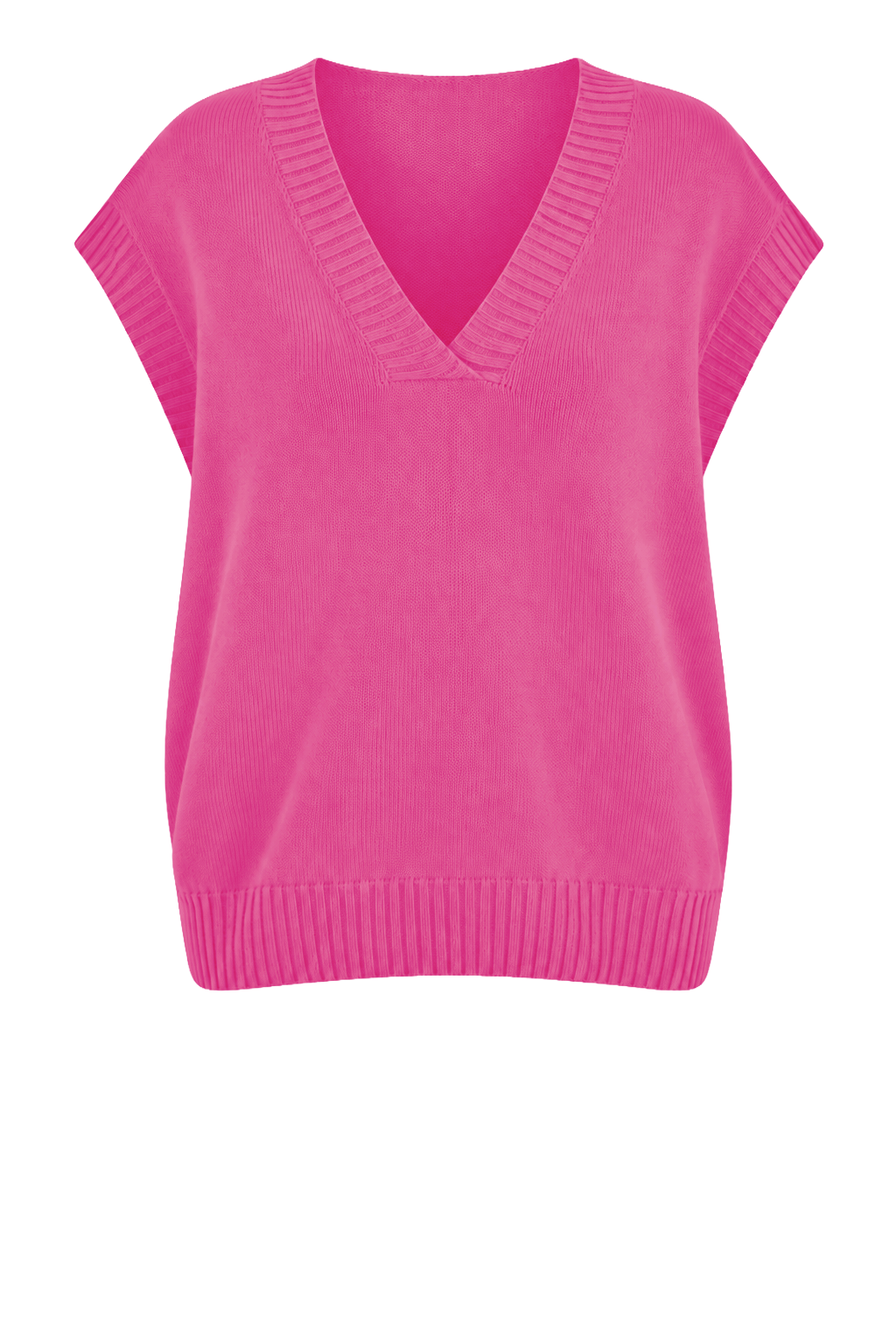 PIRIE V NECK EASY FIT KNITTED VEST