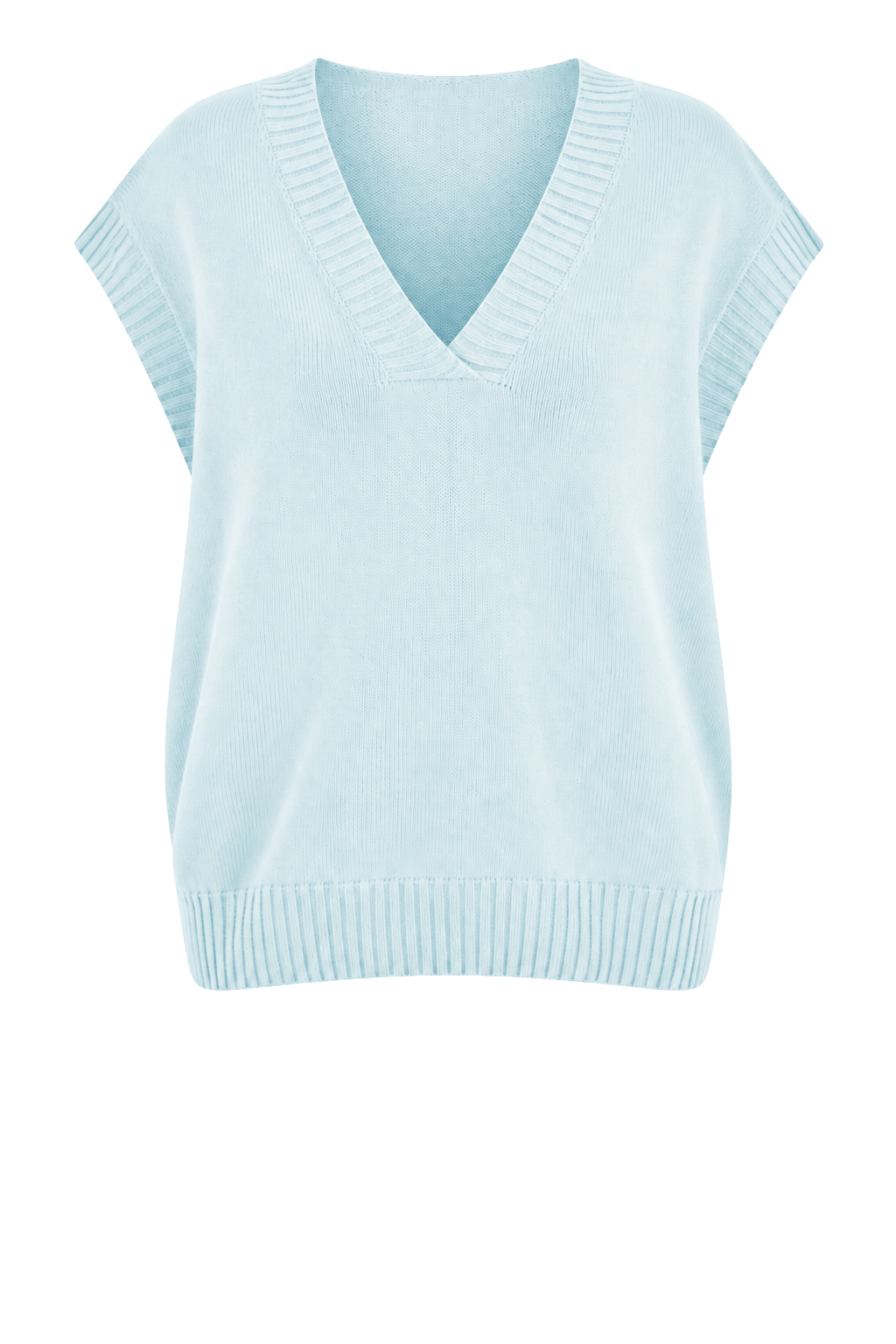 PIRIE V NECK EASY FIT KNITTED VEST