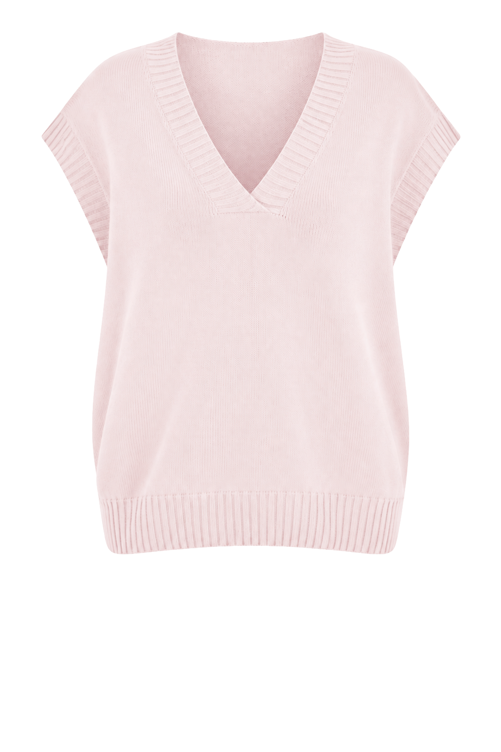 PIRIE V NECK EASY FIT KNITTED VEST