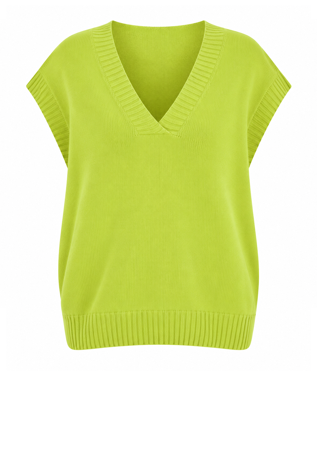 PIRIE V NECK EASY FIT KNITTED VEST