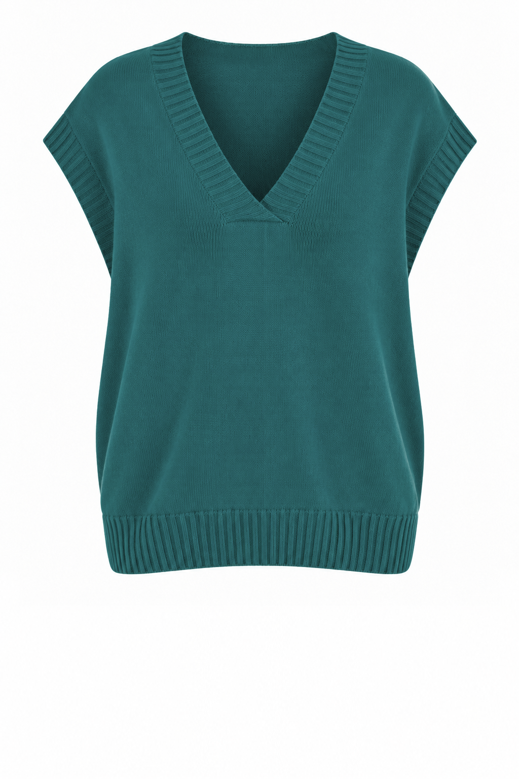 PIRIE V NECK EASY FIT KNITTED VEST