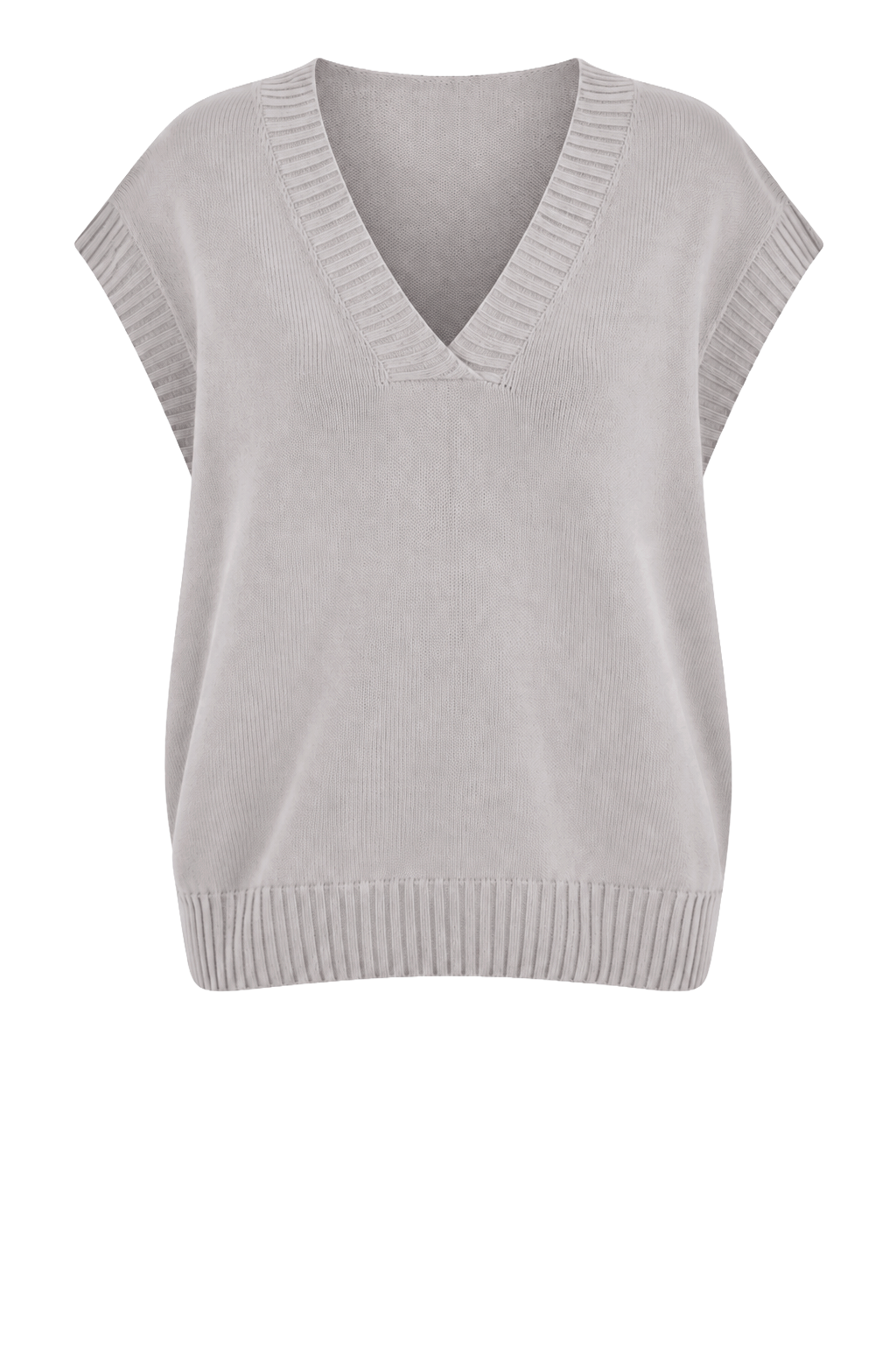 PIRIE V NECK EASY FIT KNITTED VEST