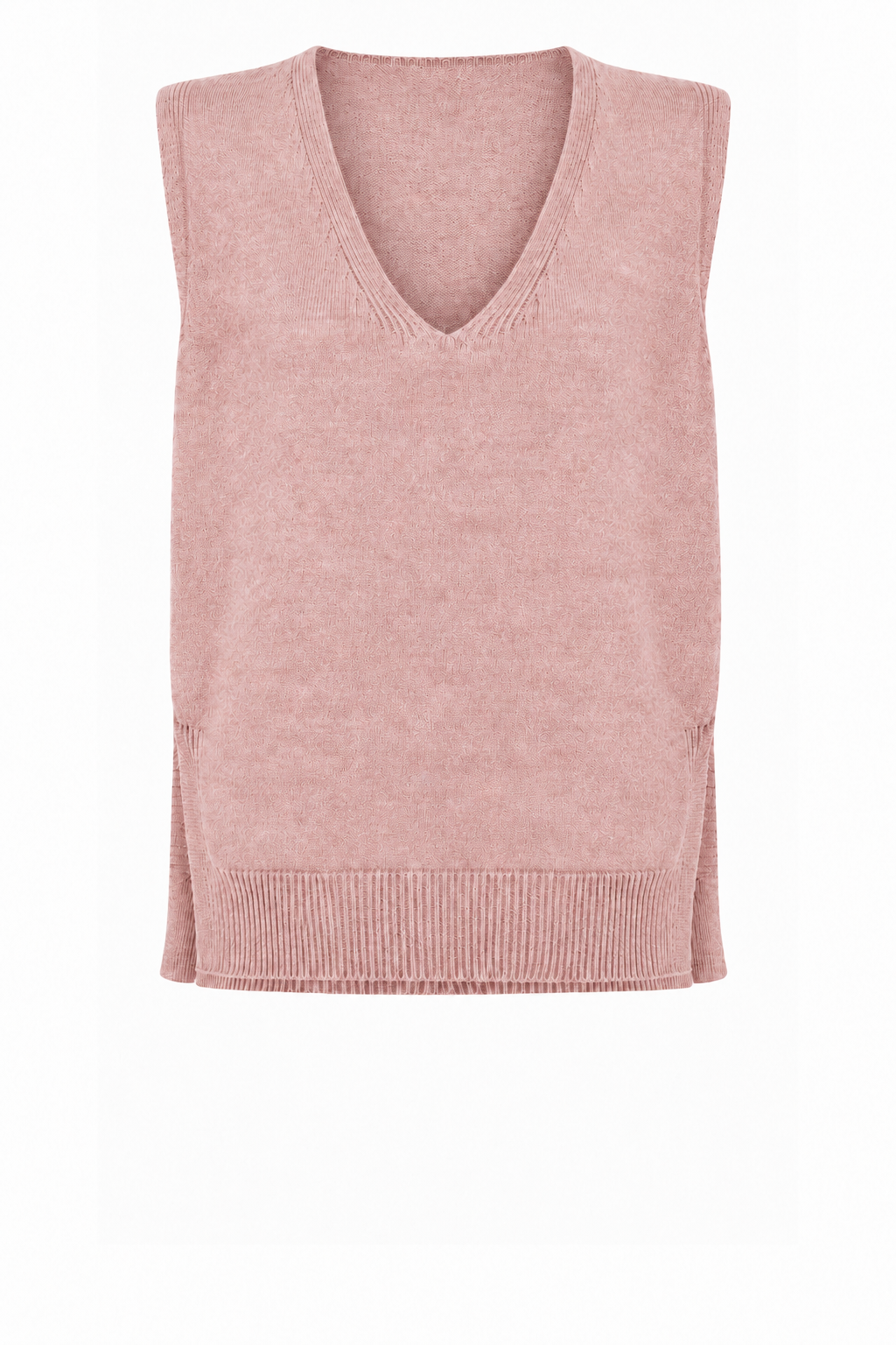 PIXIE V NECK KNITTED VEST