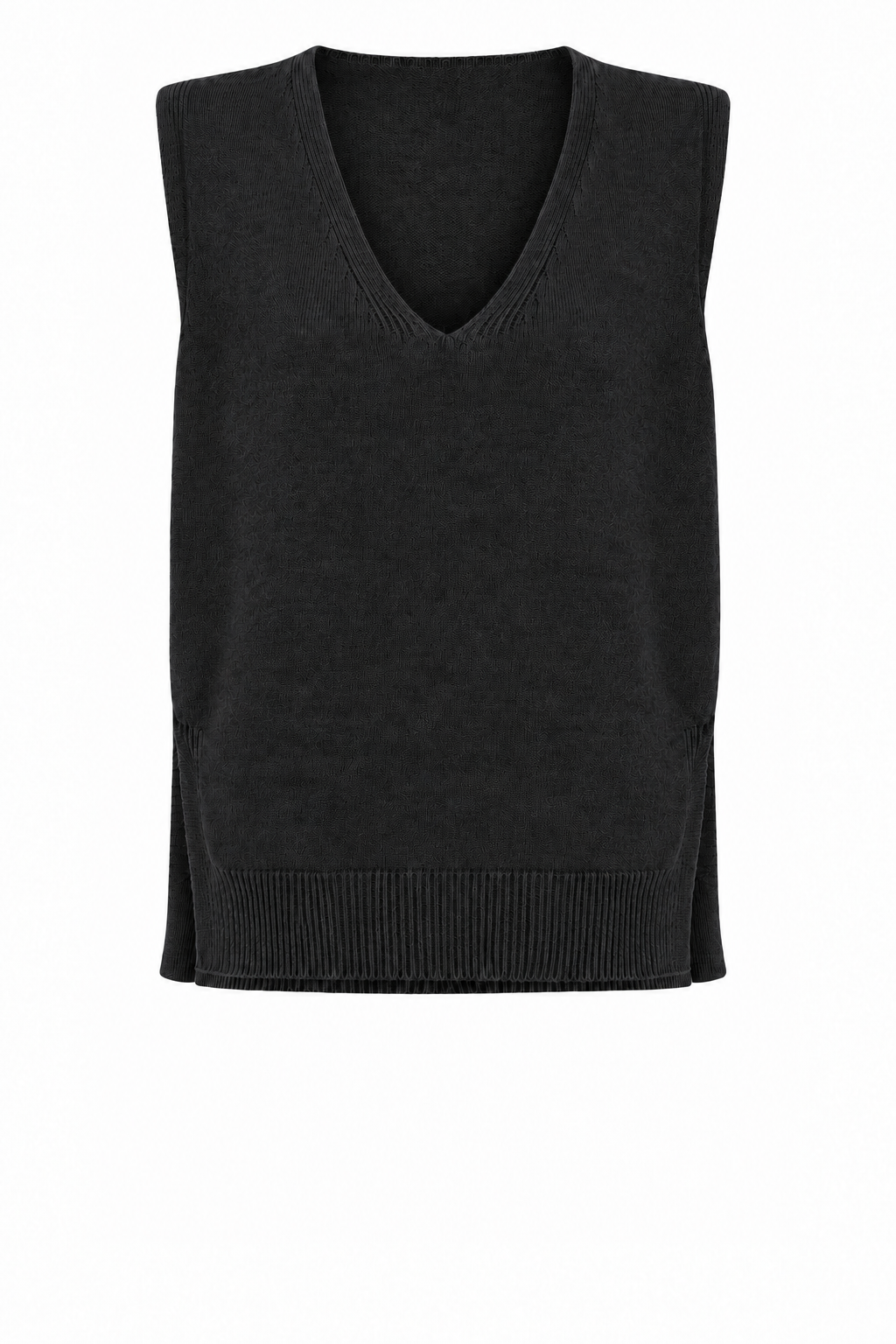 PIXIE V NECK KNITTED VEST