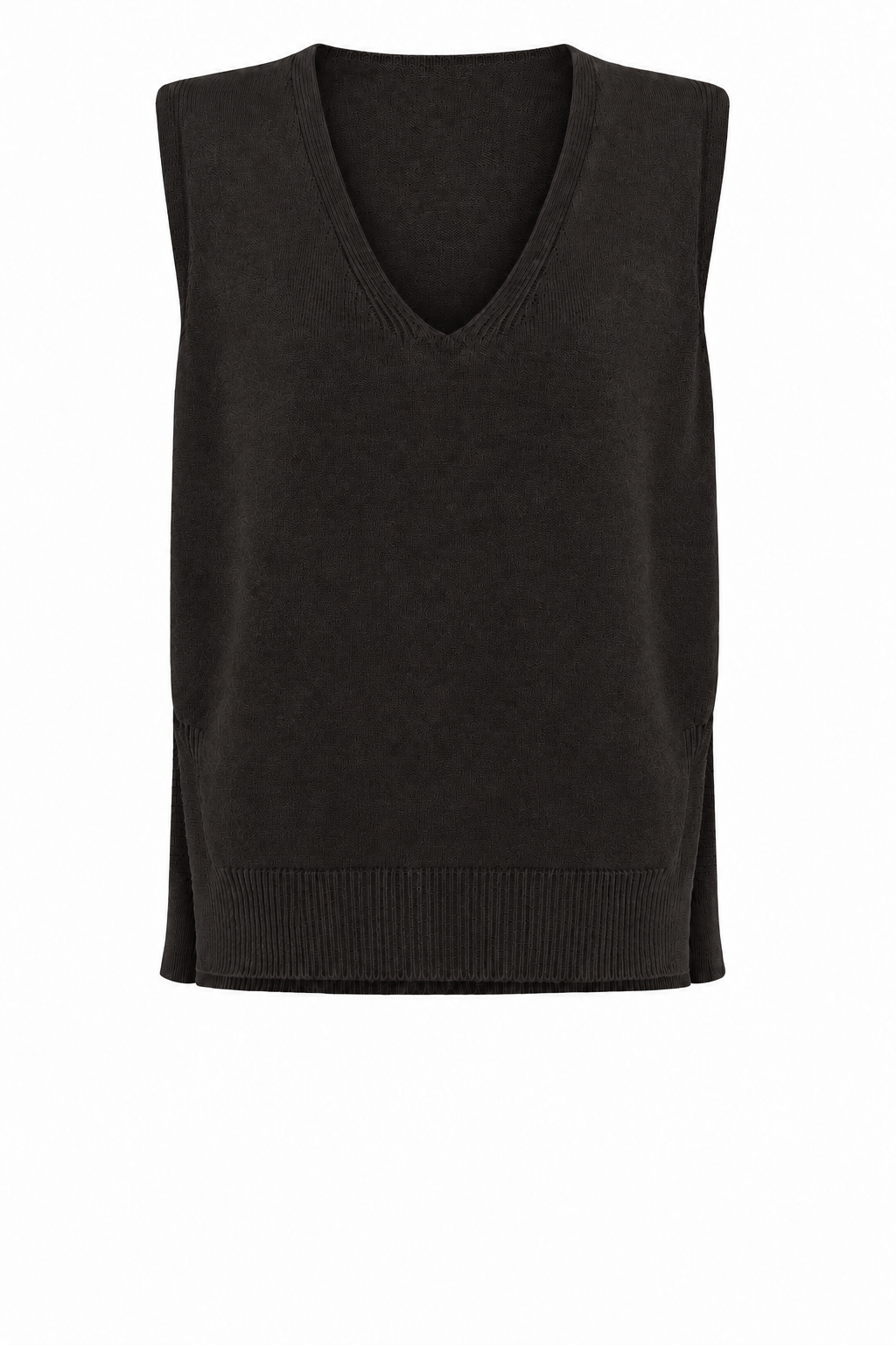 PIXIE V NECK KNITTED VEST