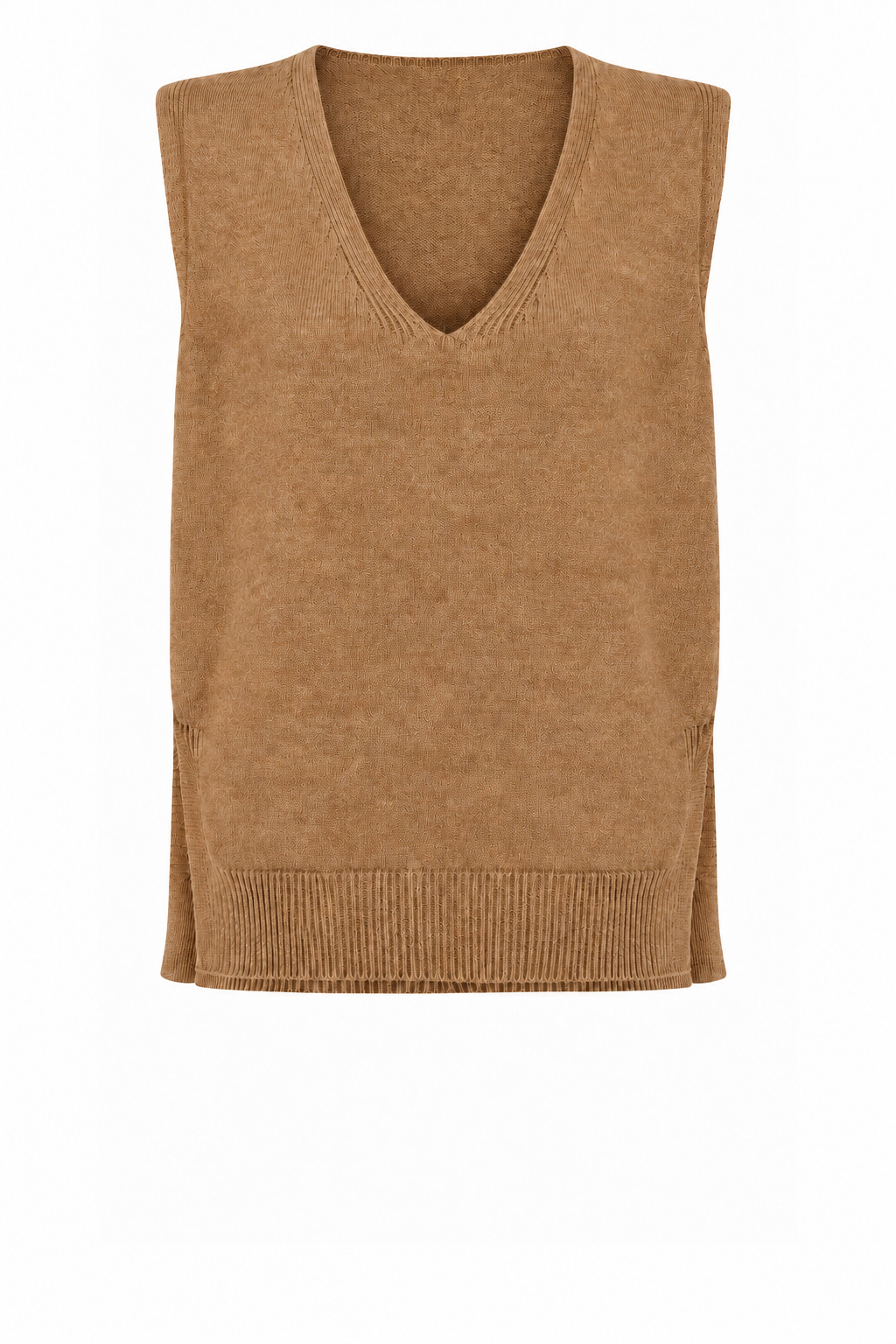 PIXIE V NECK KNITTED VEST
