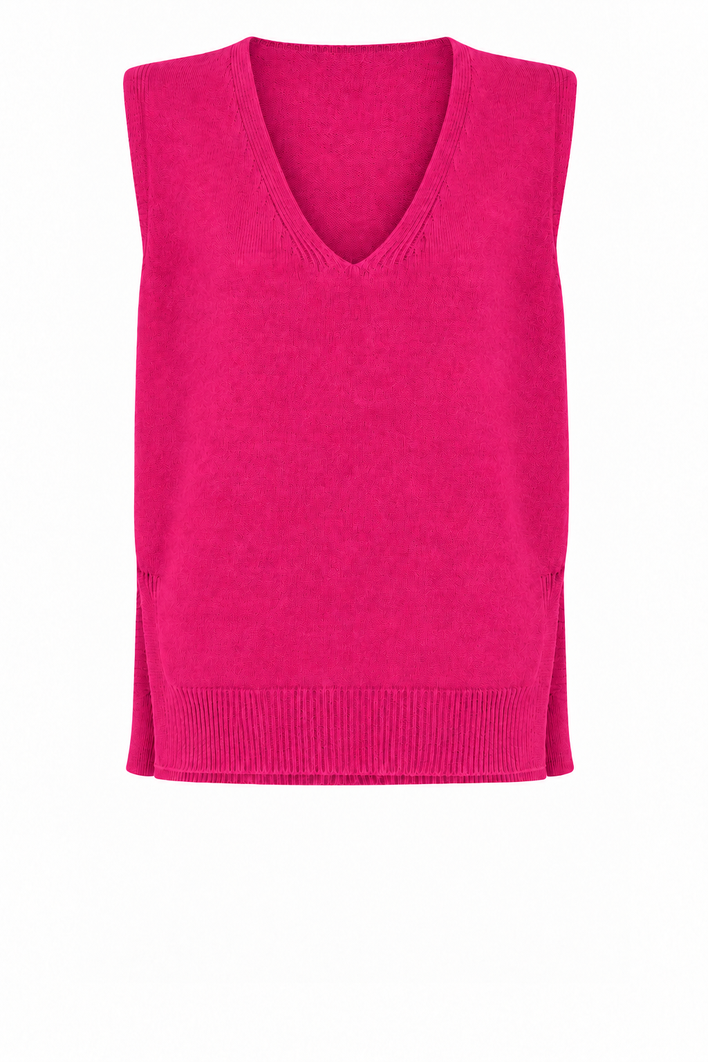 PIXIE V NECK KNITTED VEST