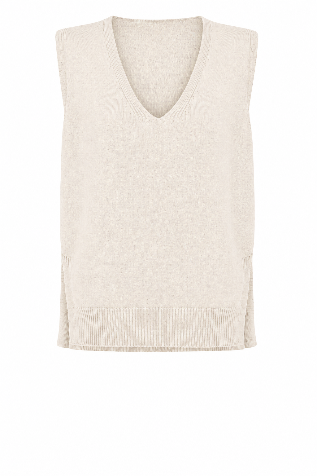 PIXIE V NECK KNITTED VEST