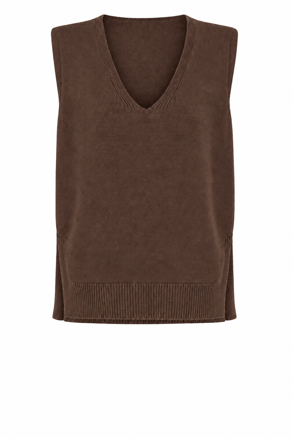 PIXIE V NECK KNITTED VEST