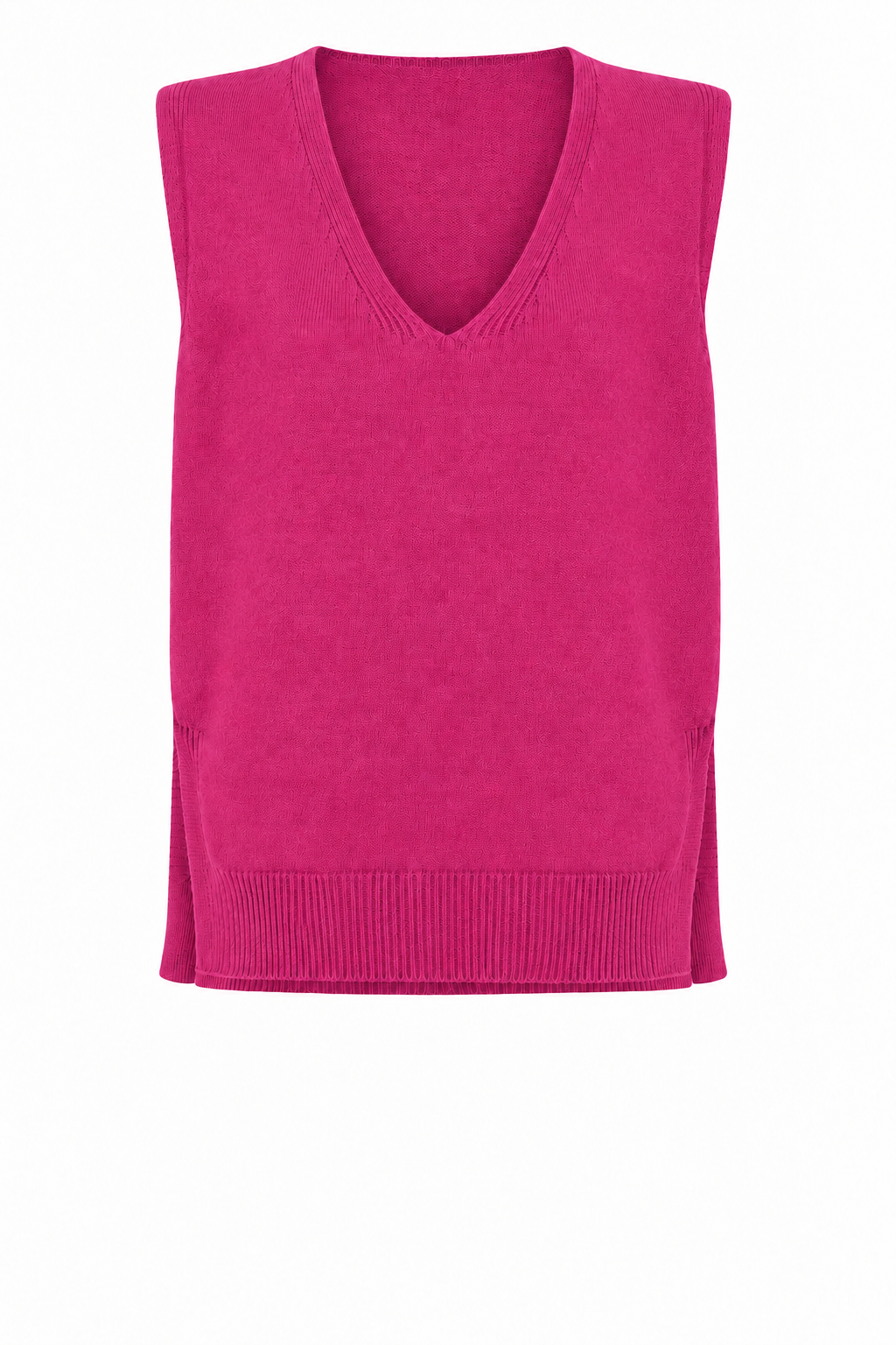 PIXIE V NECK KNITTED VEST