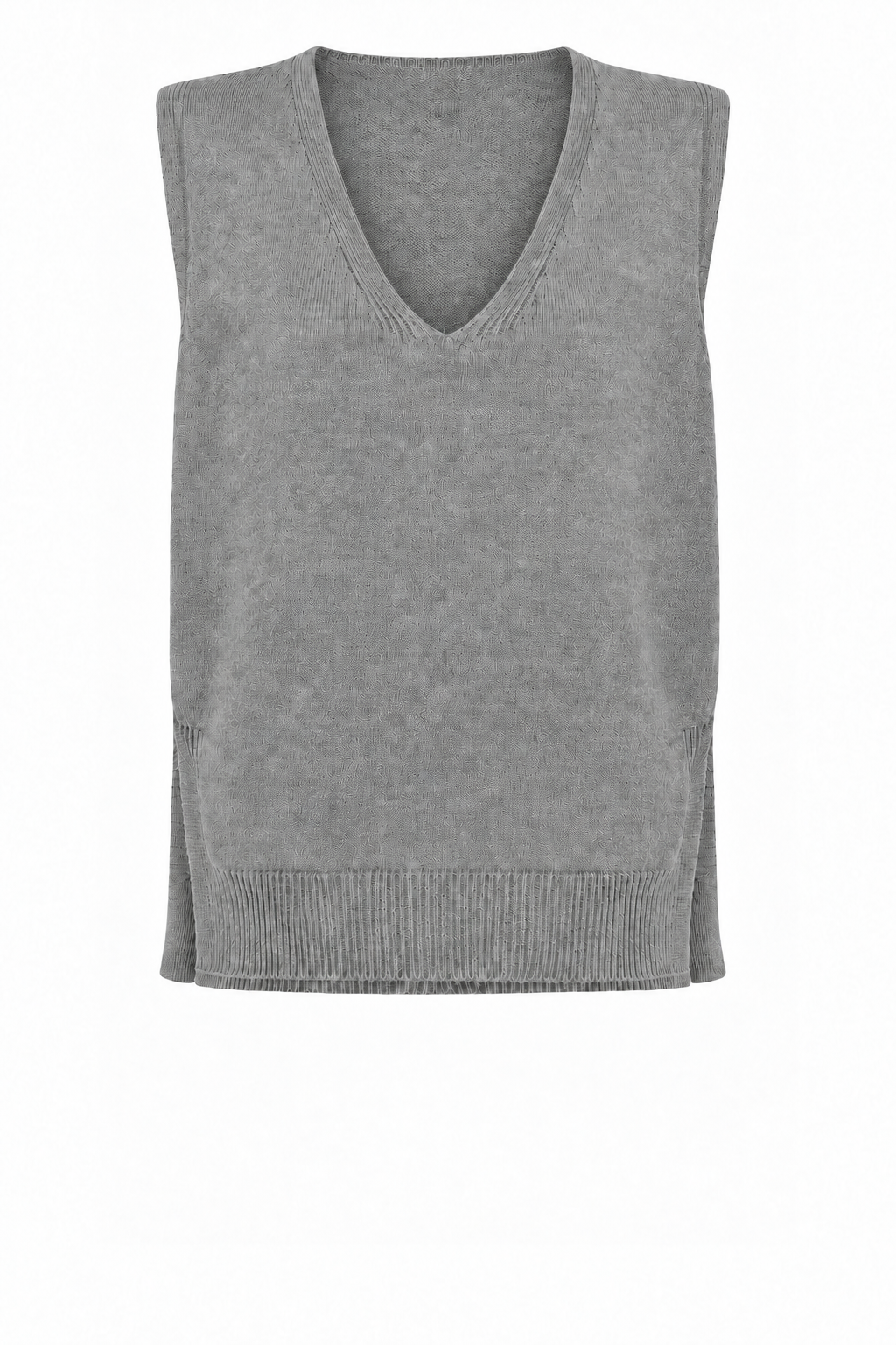 PIXIE V NECK KNITTED VEST