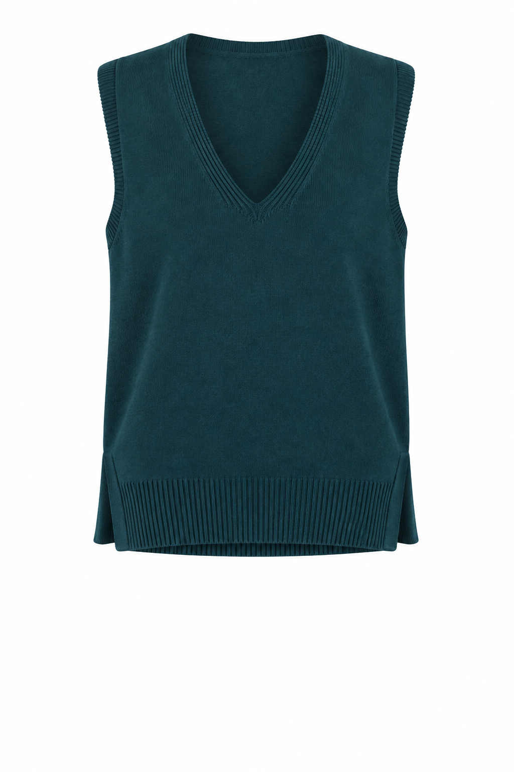 PIXIE V NECK KNITTED VEST