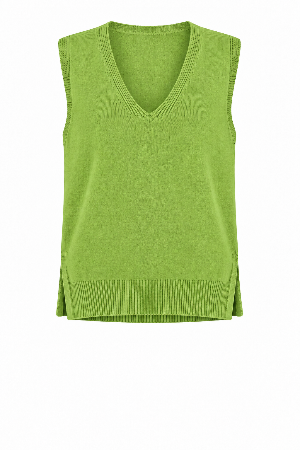 PIXIE V NECK KNITTED VEST