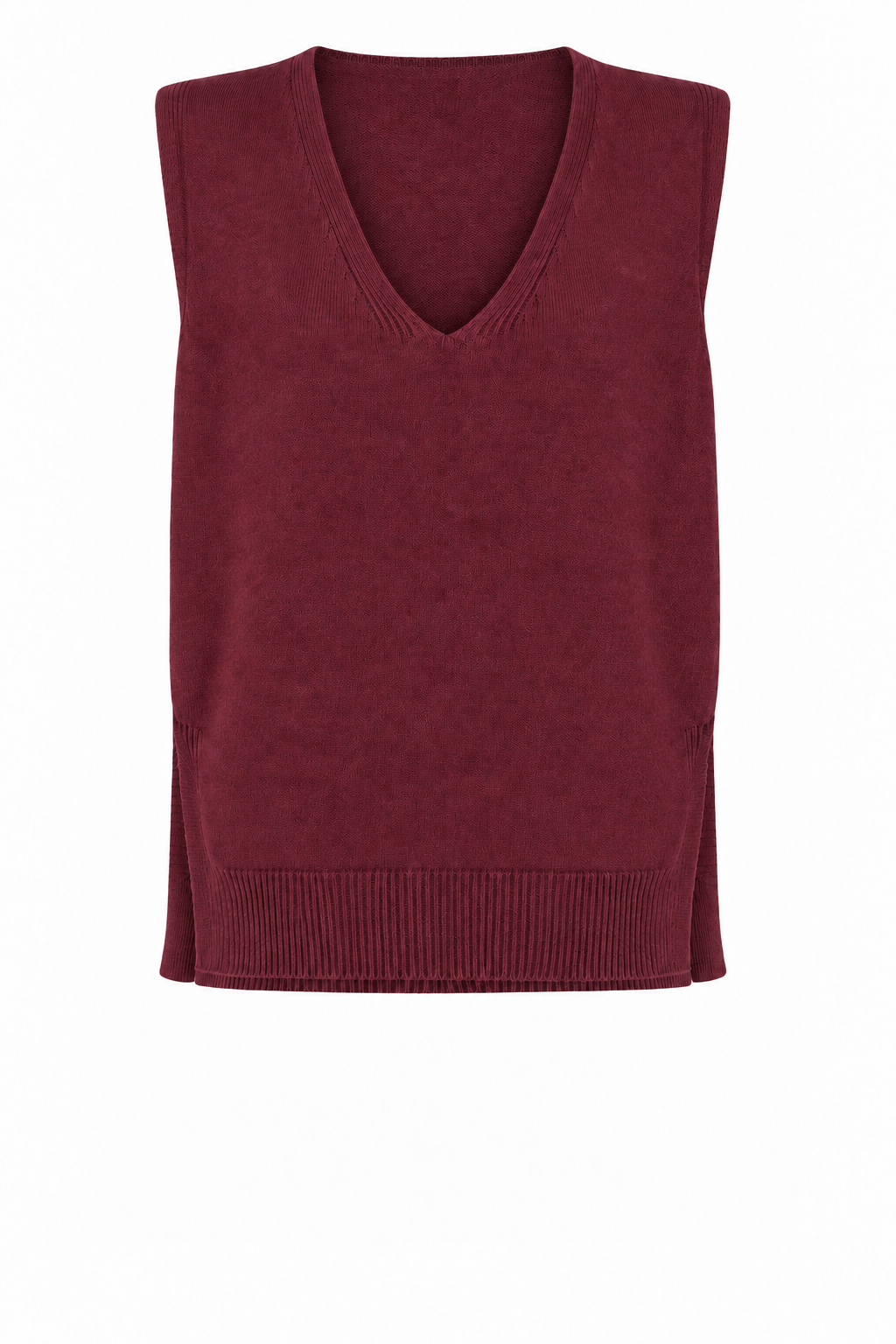 PIXIE V NECK KNITTED VEST