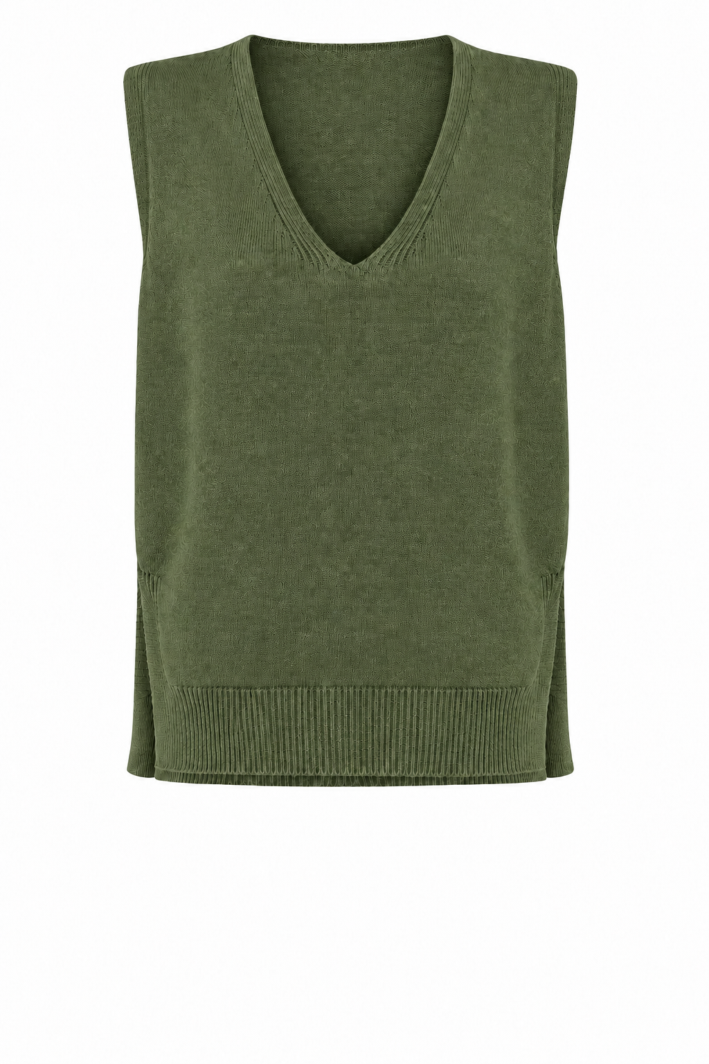 PIXIE V NECK KNITTED VEST