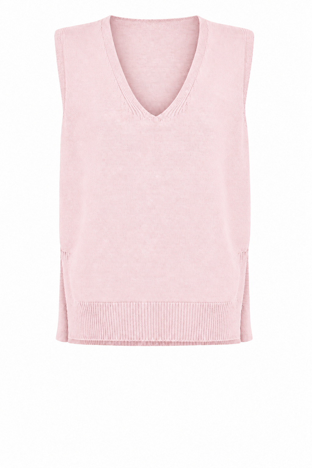 PIXIE V NECK KNITTED VEST