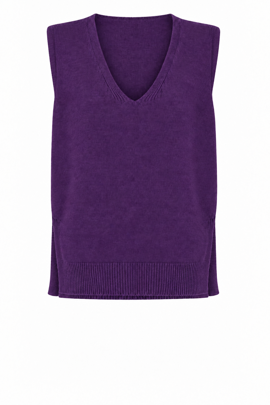 PIXIE V NECK KNITTED VEST