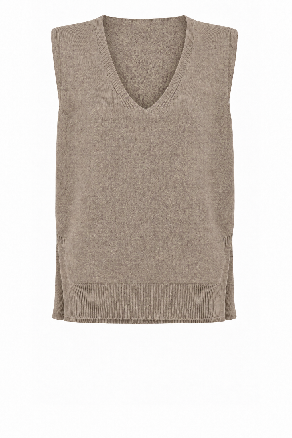 PIXIE V NECK KNITTED VEST