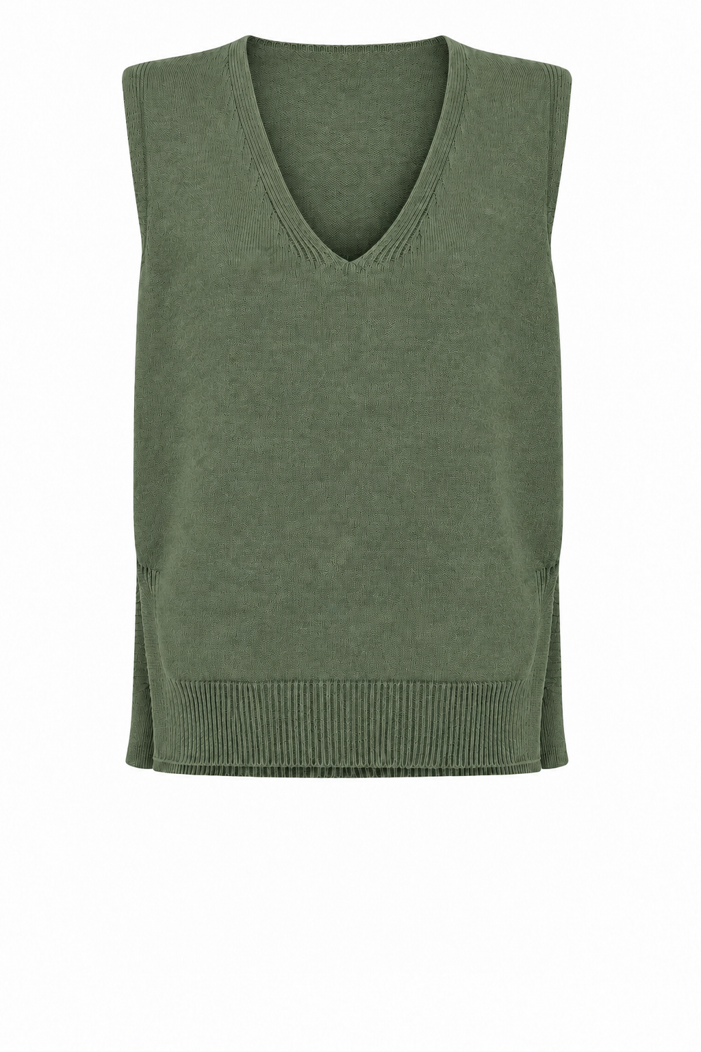 PIXIE V NECK KNITTED VEST